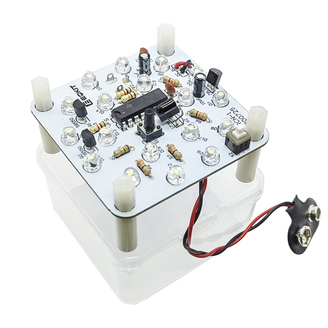 Gikfun Remote Control Led Night Light Diy Kit Soldering Practice Pcb Board Lamp Diy Kit For Beginners, Students Ek1329