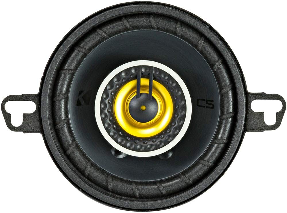 Kicker Speakers 3.5 Inch For Chrysler 200 (W/Alpine Amp) 2015-2017 Upgrade Kit - Pair Of Cs Series With Harness, Coaxial 3 1/2 C