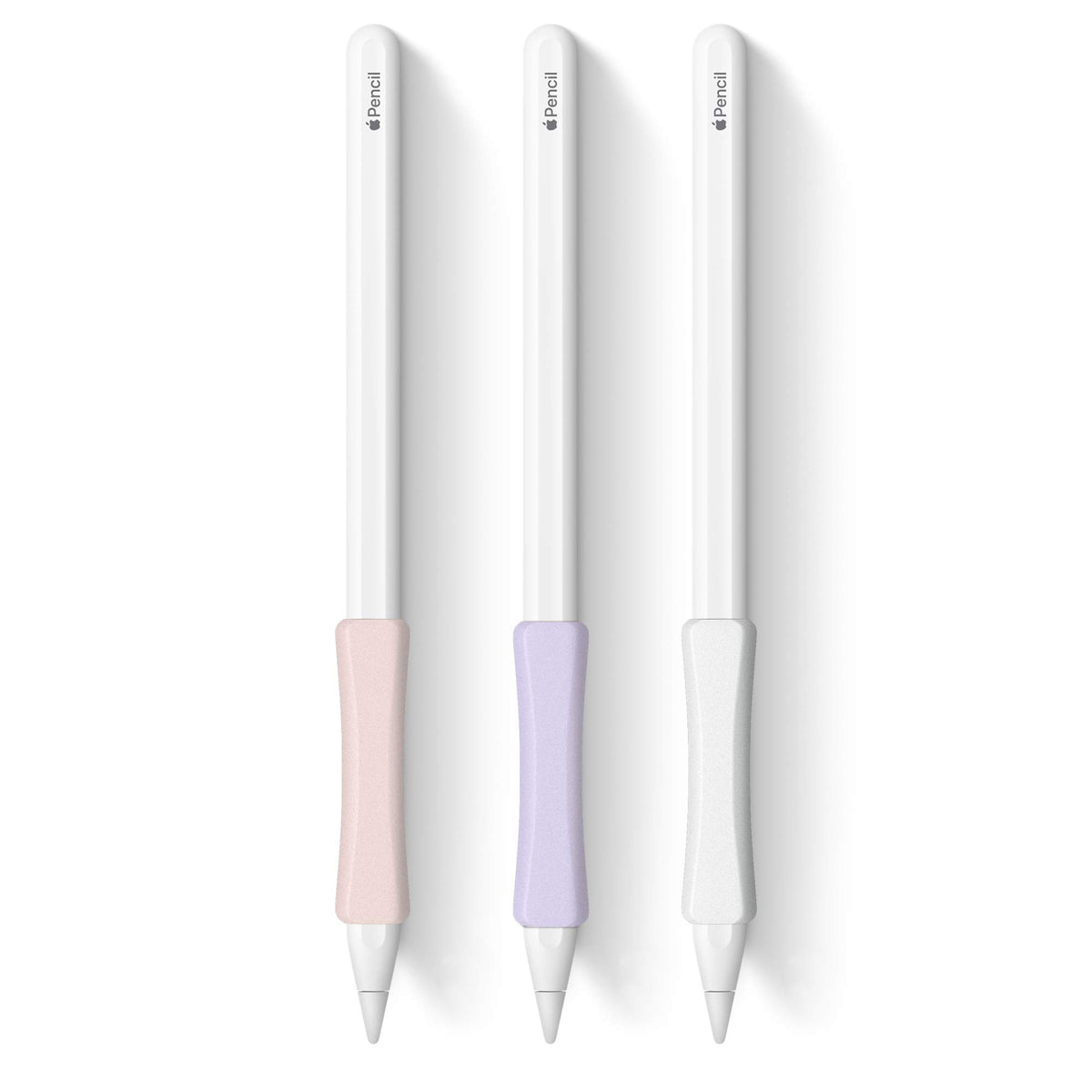 3 Pack Ipencil Grips Case Cover Silicone Sleeve Holder Compatible With Apple Pencil (Usb C)&Apple Pencil (2Nd Generation),Ipad P