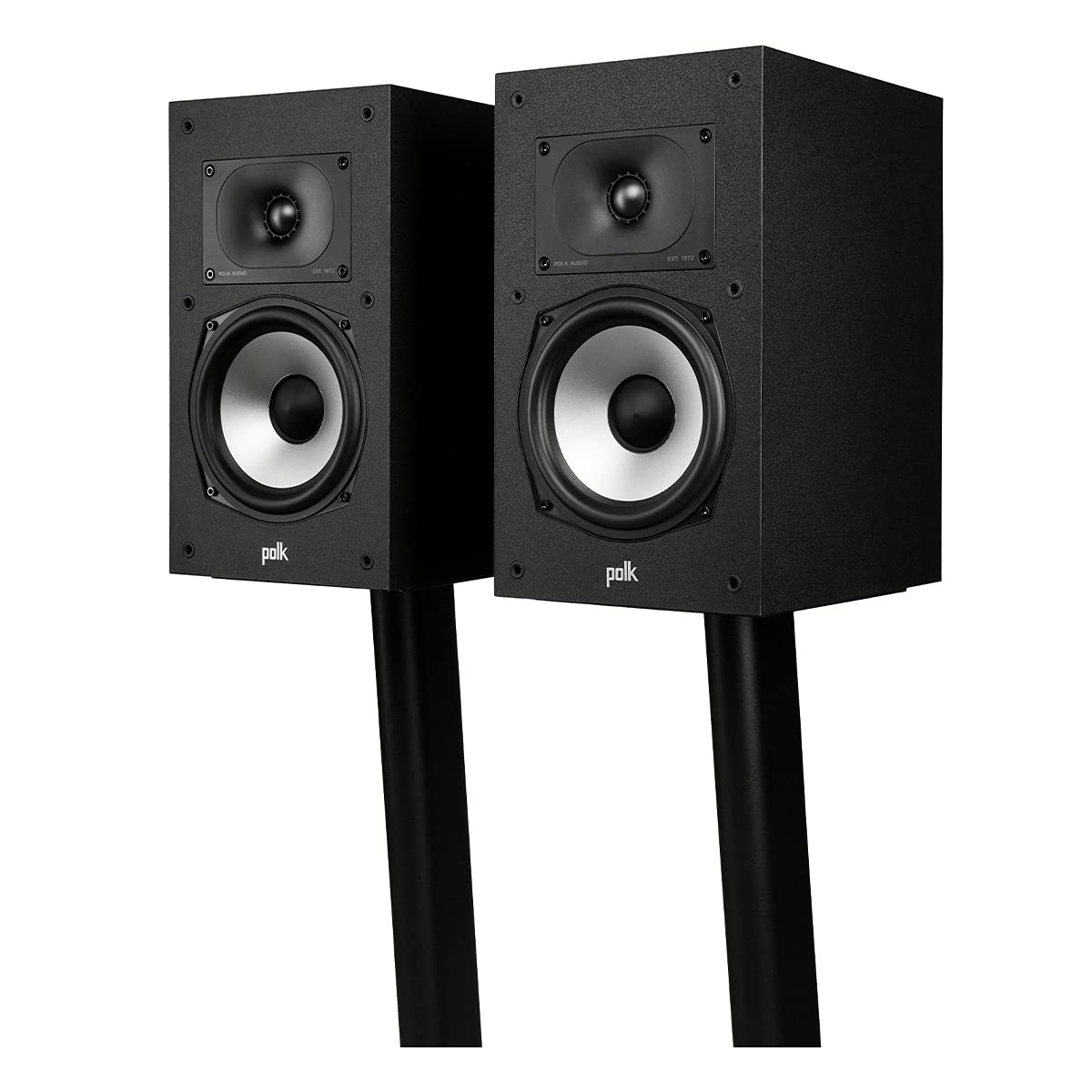 Polk Monitor Xt20 Pair Of Bookshelf Or Surround Speakers - Hi-Res Audio Certified, Dolby Atmos & Dts:X Compatible, 1 Terylene Tw