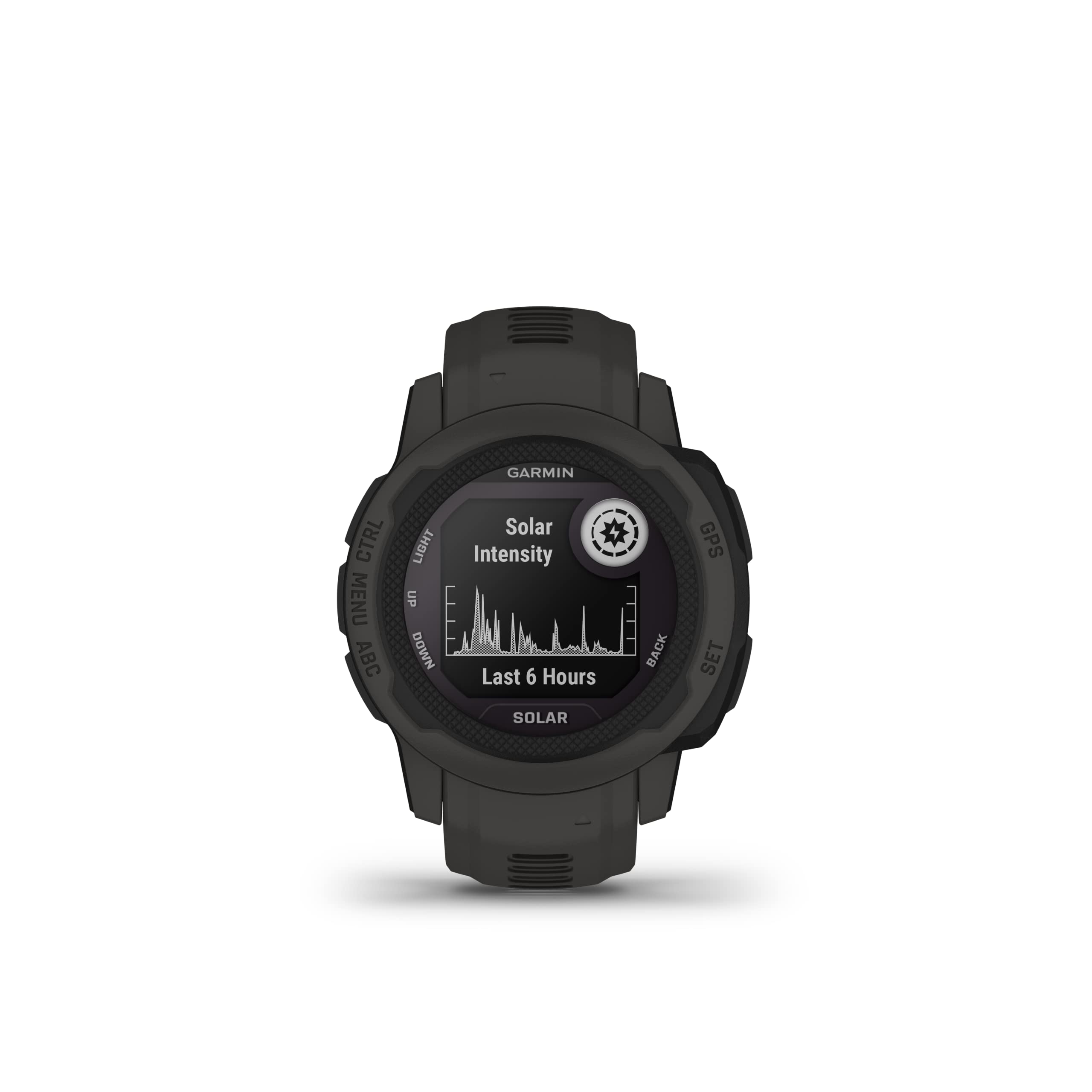 Garmin Instinct 2S Solar, Smaller-Sized Gps Outdoor Watch, Solar Charging Capabilities, Multi-Gnss Support, Tracback Routing, Gr