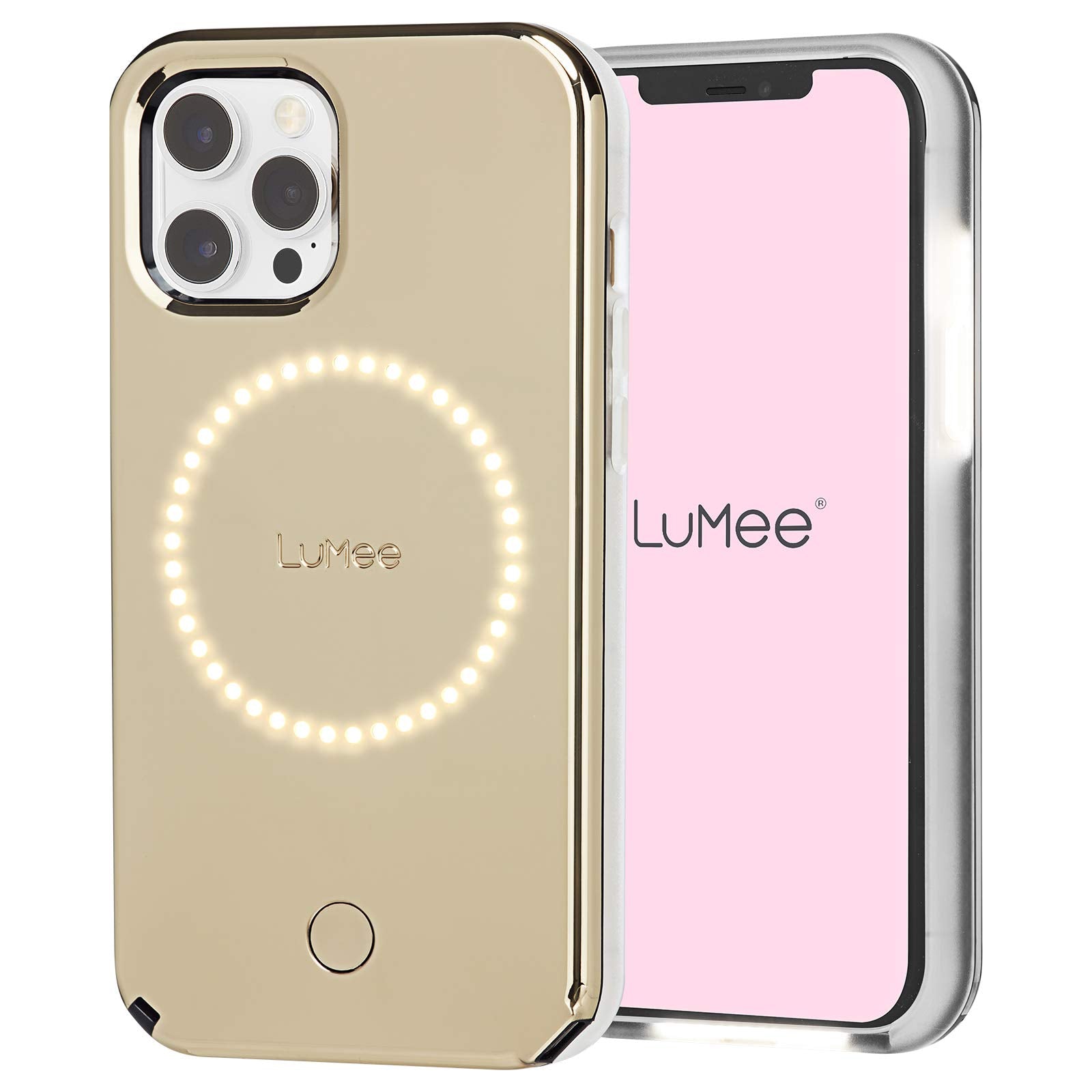 Lumee Halo By Case Mate   Light Up Selfie Case For Iphone 12 And Iphone 12 Pro (5G)   Front & Rear Illumination   6.1 Inch   Hal