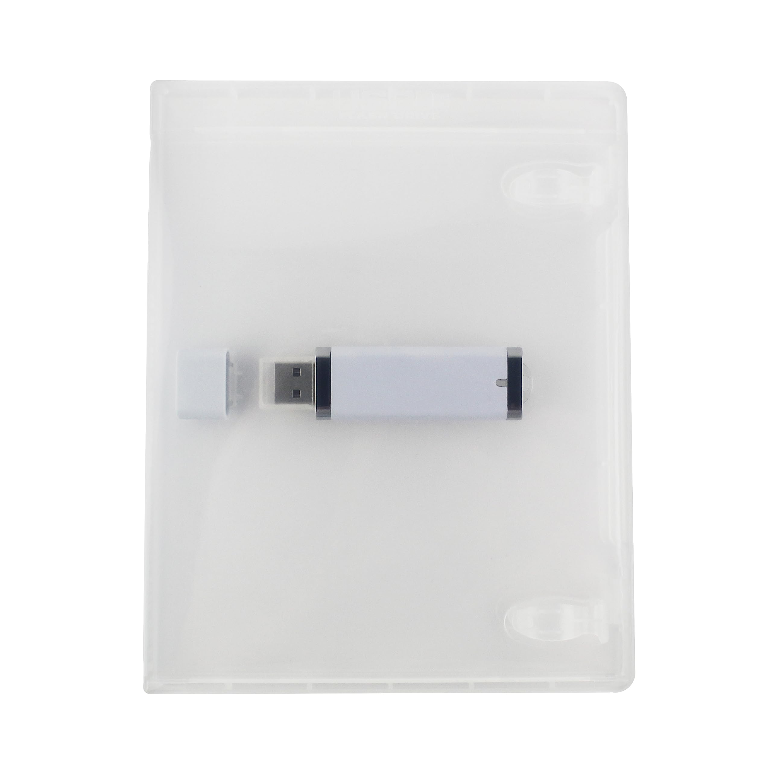 Flash Pac Usb Flash Drive Case Super Clear - 25 Pack