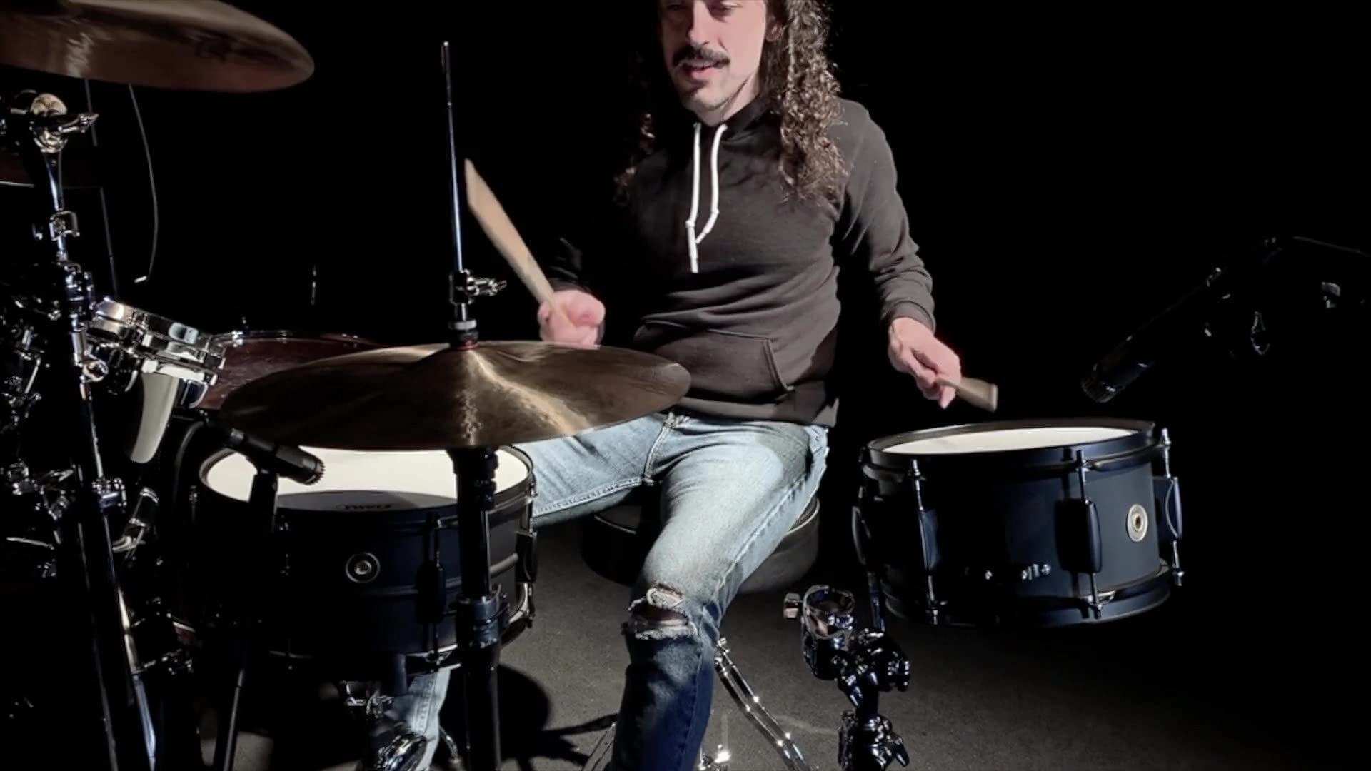 Tama Bst1055Mbk Snare Drum 5.5''X10''   W/Mc69   Matt Black