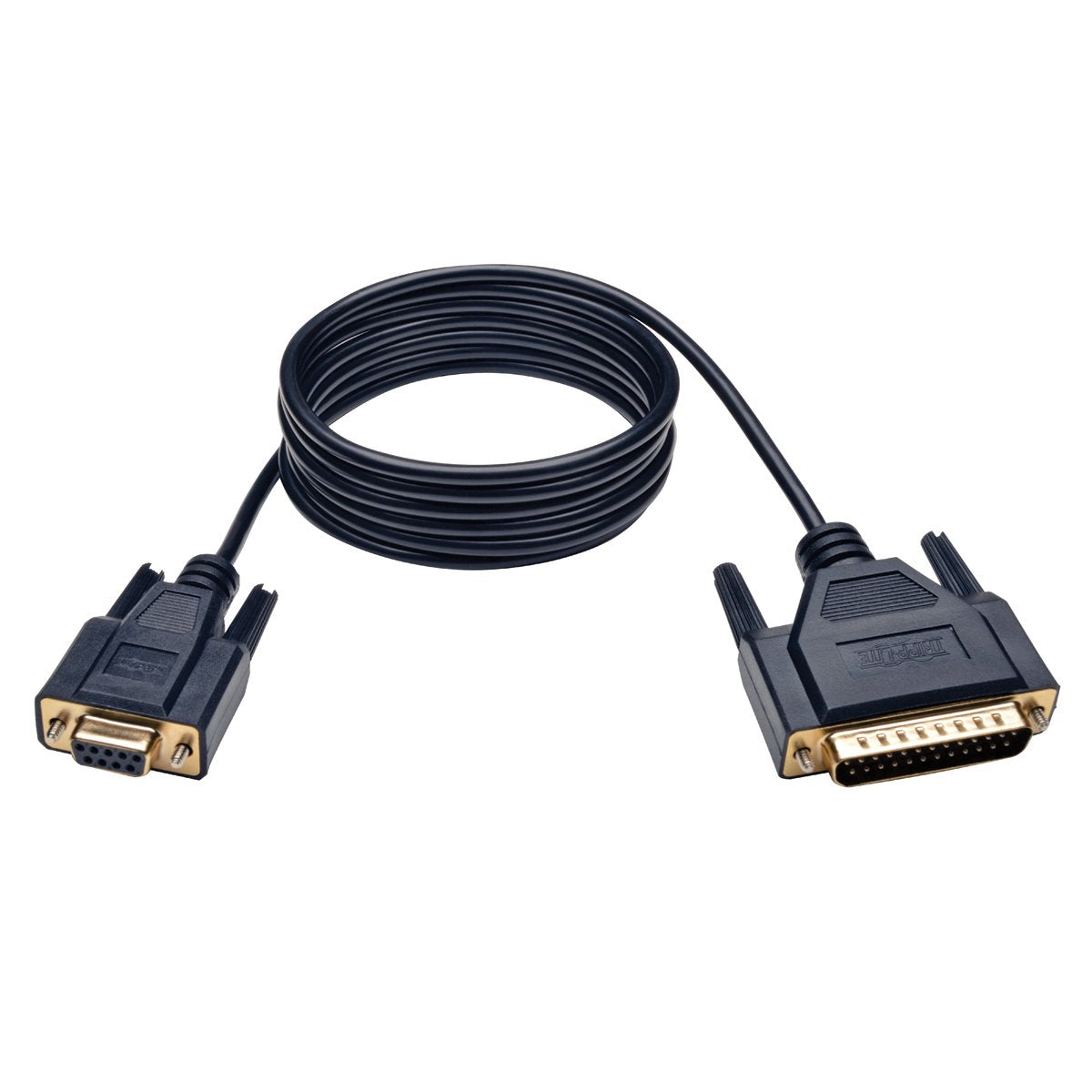 Tripp Lite Null Modem Serial Rs232 Cable (Db9 To Db25 F/M) 6 Ft. (P456 006)