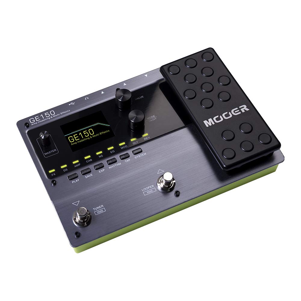 Mooer Ge150 Electric Guitar Amp Modelling Multi Effects Pedal Portable Multi Effects Processor With Expression & Ir Loading For Live Show, Live Streaming, Home Studio, Guitar Practice