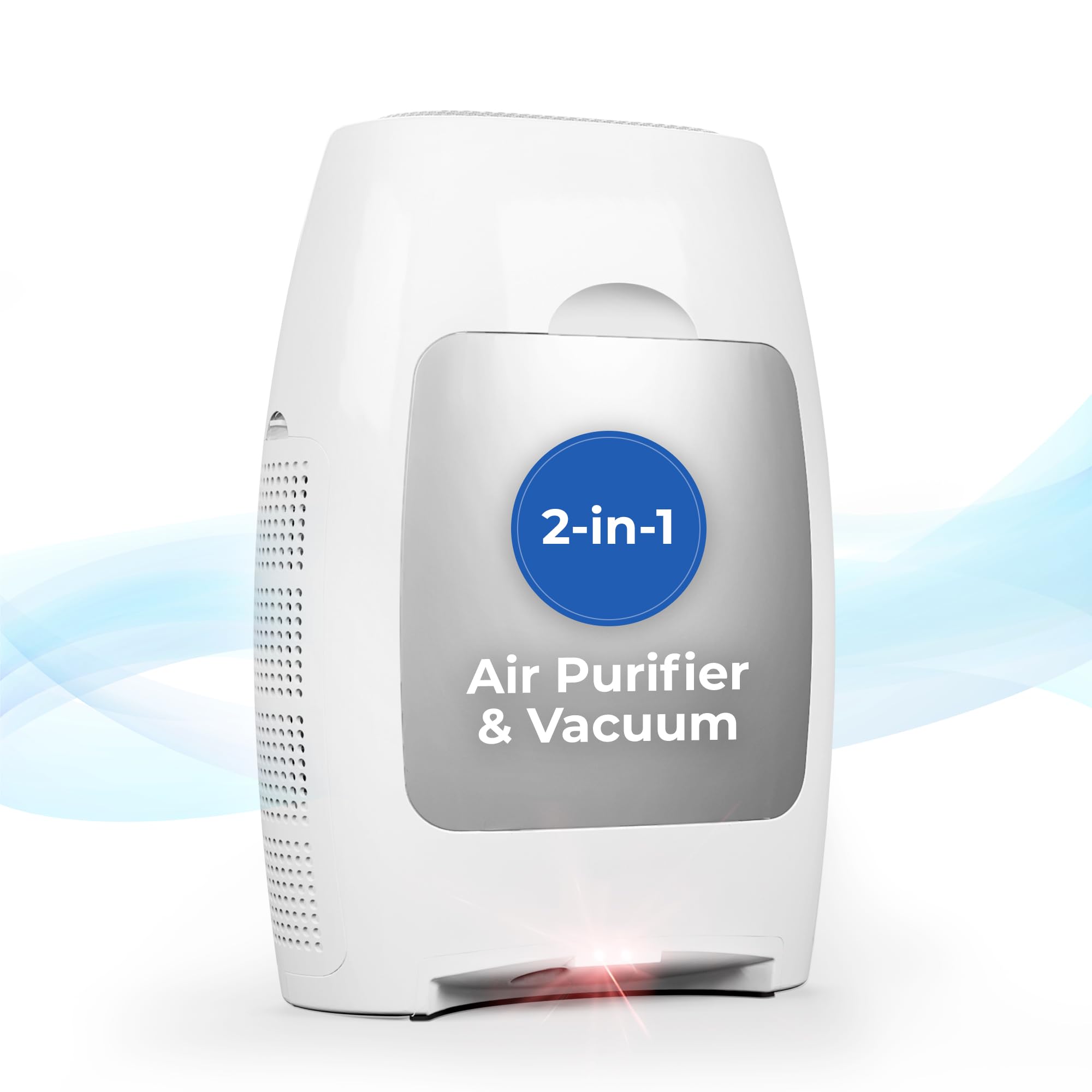 EyeVac Air 2in1 HEPA Air Purifier & Touchless Vacuum Automatic Dustpan  Ultra Fast & Powerful  Covers 600 Sq ft  Corded Can