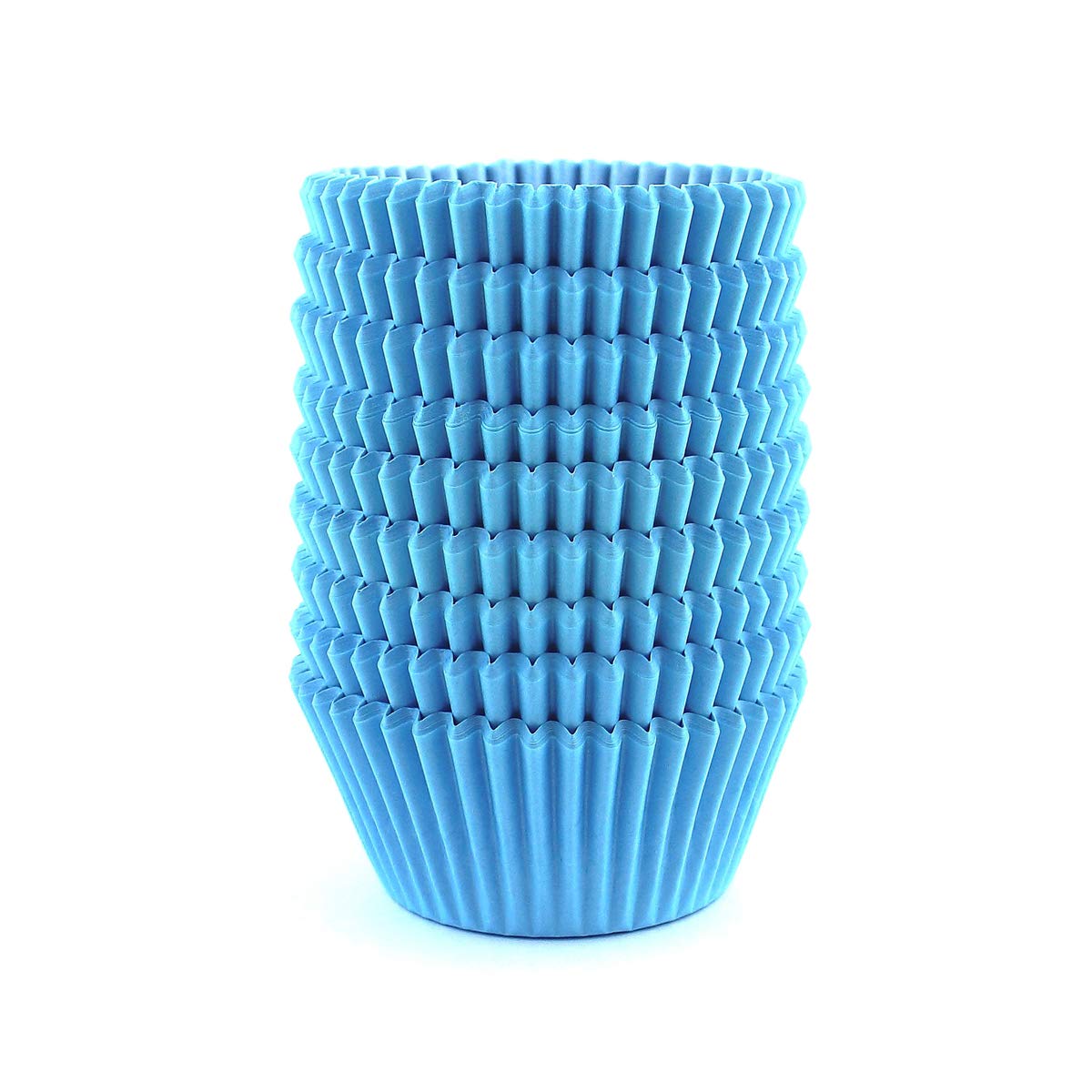 Warmparty Blue Baking Cups Cupcake Liners Wrappers Paper Muffin Standard Sized 300 Count