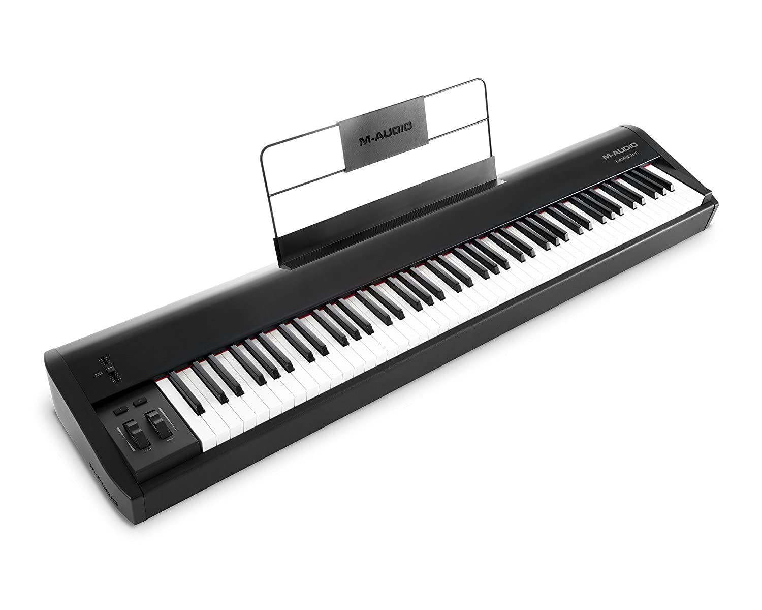 M Audio Hammer 88   Usb Midi Keyboard Controller With 88 Hammer Action Piano Style Keys Including A Studio Grade Recording Softw