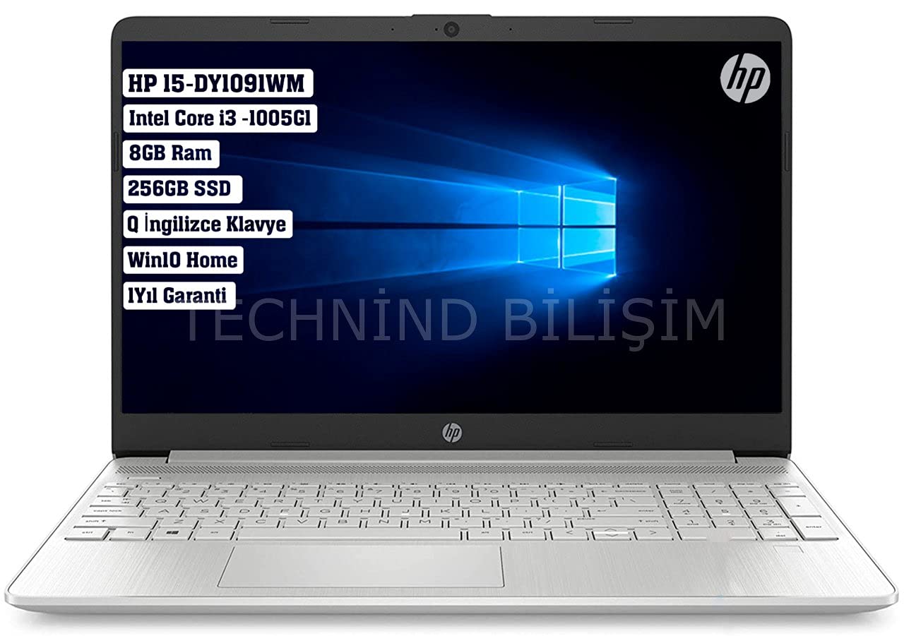 HP 2021 15.6    HD Screen Laptop, 10th Generation Intel Core i3-1005G1 Dual-Core Processor, 8 GB DDR4 RAM, 256 GB PCIe NVMe M.2