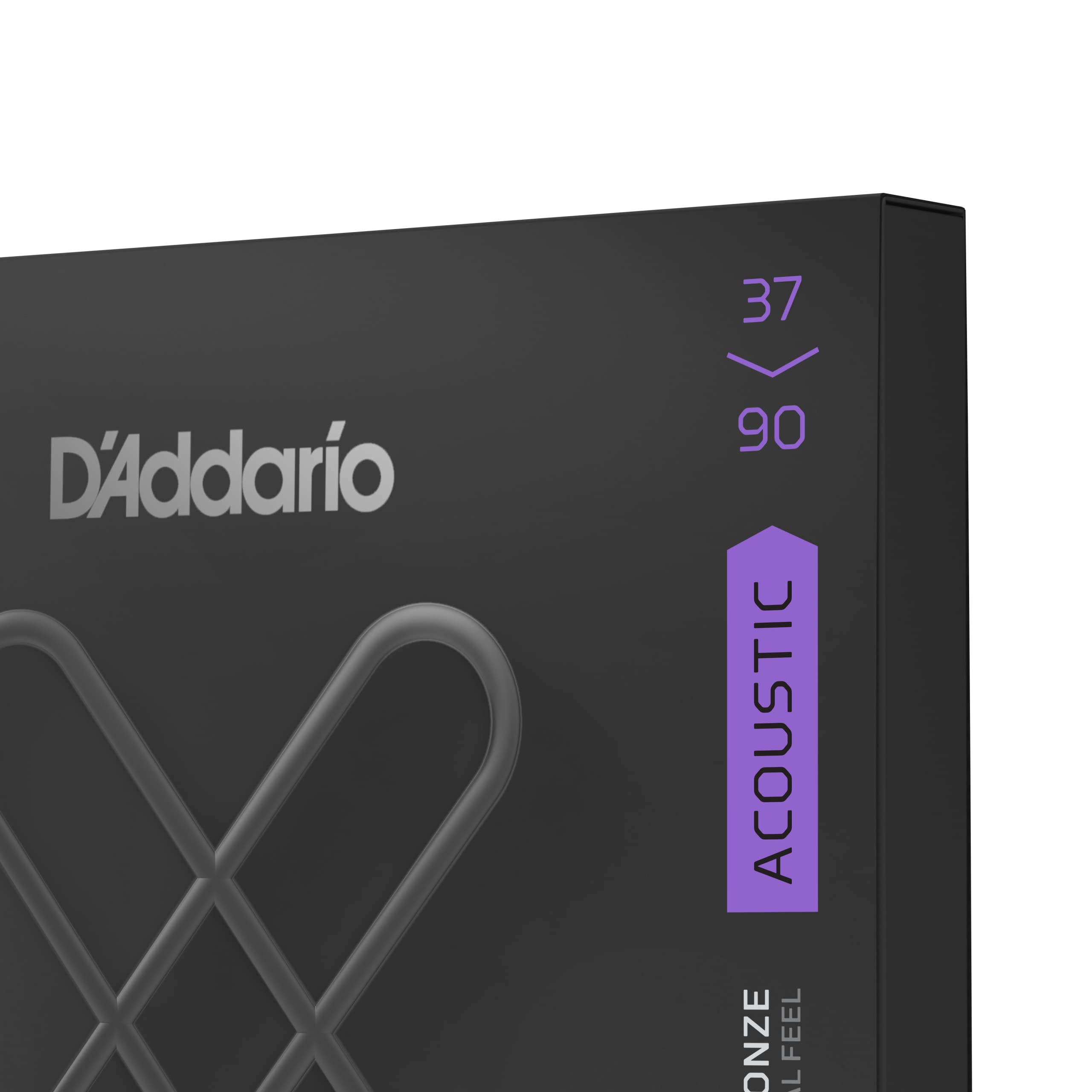 D'Addario Coated Acoustic Bass Guitar Strings   Xtb3790Gs   Xt Bass Phosphor Bronze, Custom Light, Gs Mini