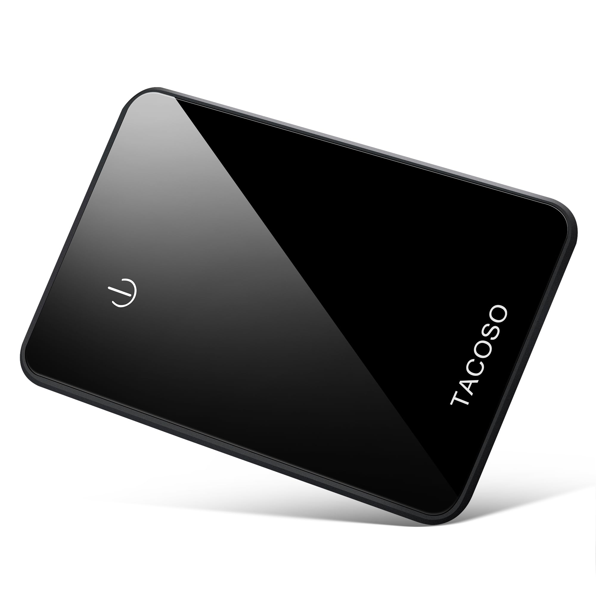 Tacoso Mfi Certified Wallet Tracker Card 1 Pack, Bluetooth Credit Card Size Card Tracker Item Finder Tracker Tag Work With Apple