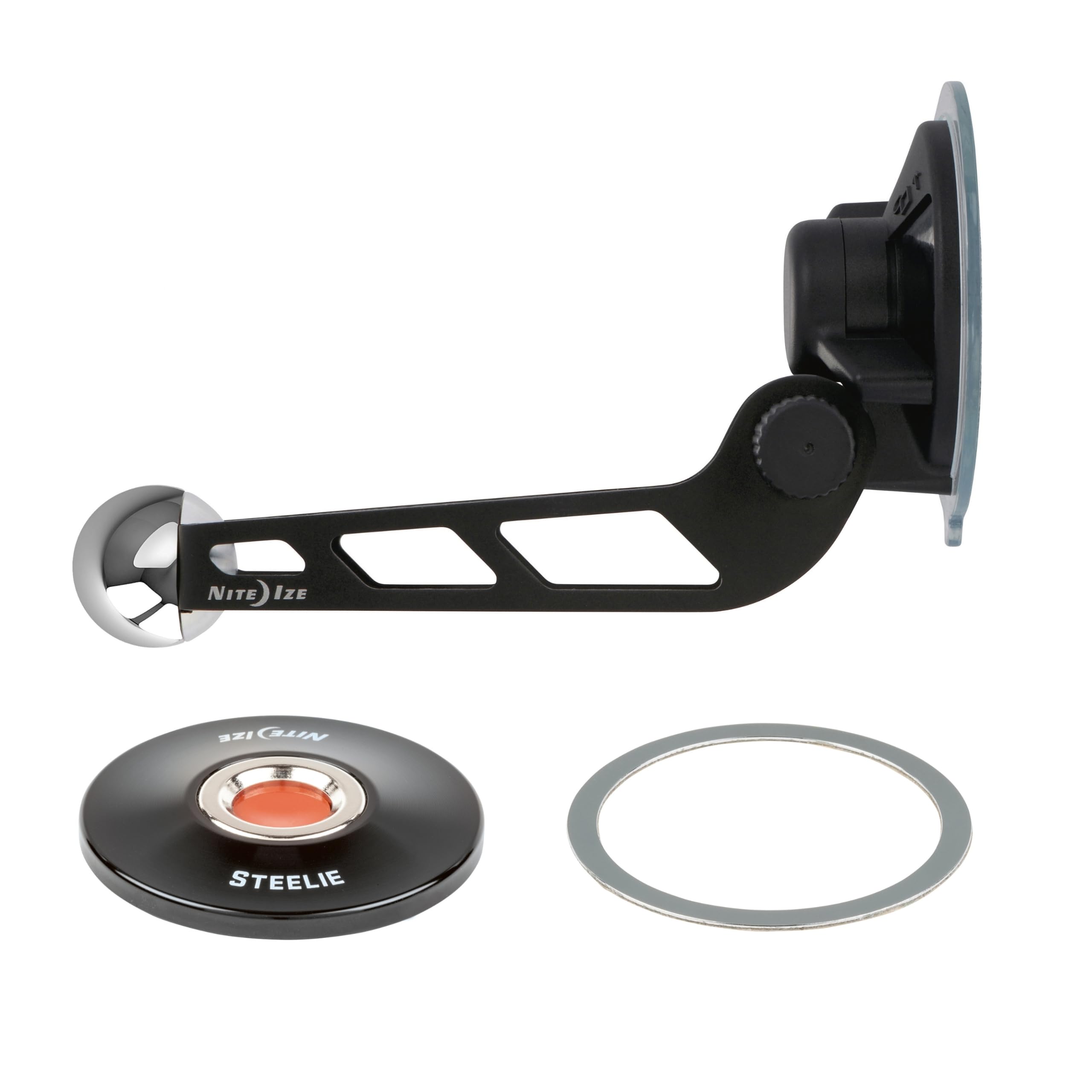 Nite Ize Steelie Windshield Kit - Magnetic Cell Phone Holder For Car Accessories - Sturdy Car Windshield Mount For Cell Phones -