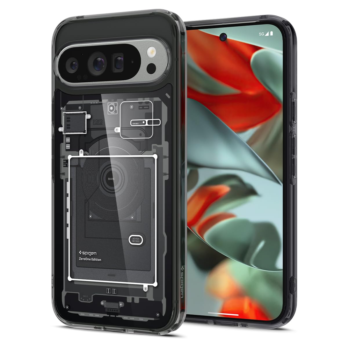 Spigen for Pixel 9 Pro XL Case, Ultra Hybrid (2024) [Anti-Yellowing] [Military-Grade Protection] - Zero One