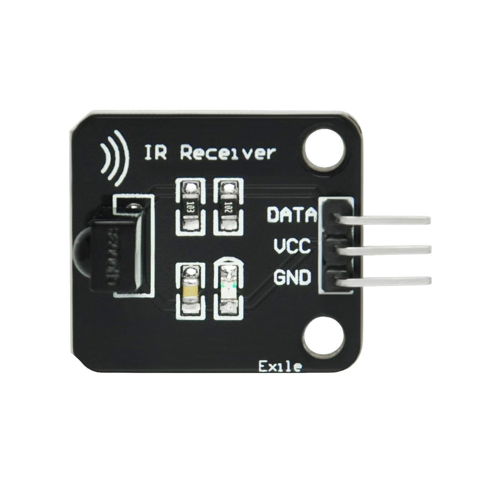Gikfun Digital 38Khz Ir Receiver Ir Transmitter Sensor Module Kit For Arduino (Pack Of 3 Sets) Ek8477