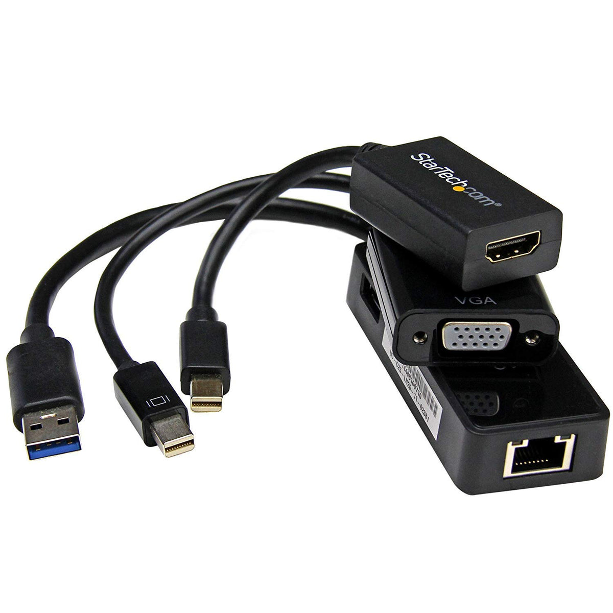 Startech.Com 3 In 1 Accessory Kit For Surface And Surface Pro 4   Mdp To Hdmi / Vga   Usb 3.0 Gbe   Works With Surface Pro 3 And