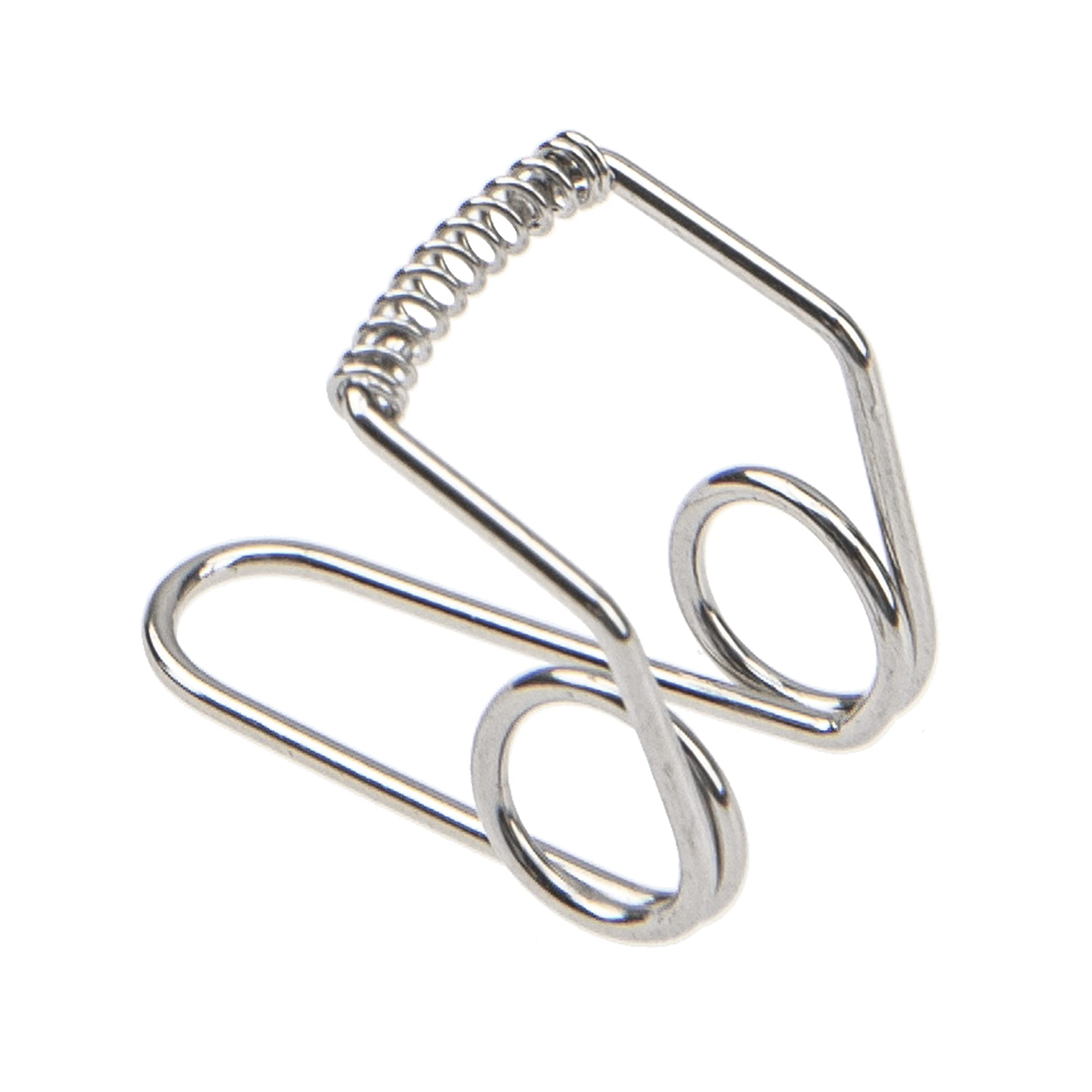 10Pcs Yootones Water Key Spit Valve Spring Compatible With Brass Instrument Parts Trumpet Repair Parts (Silver)