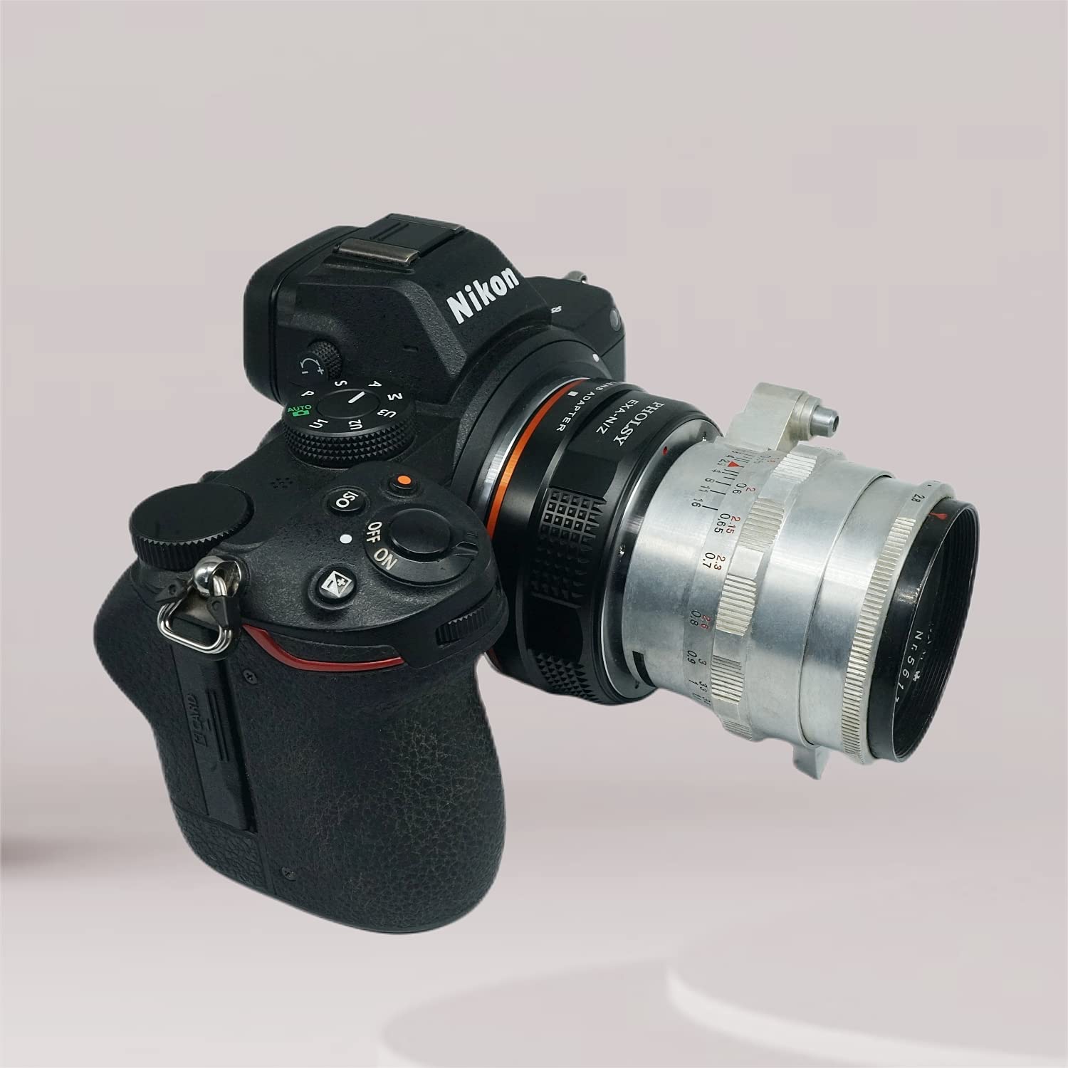 Pholsy Lens Adapter Compatible With Exakta Mount Lens (Not Compatible With Topcon) Compatible With Nikon Z Camera Compatible Wit