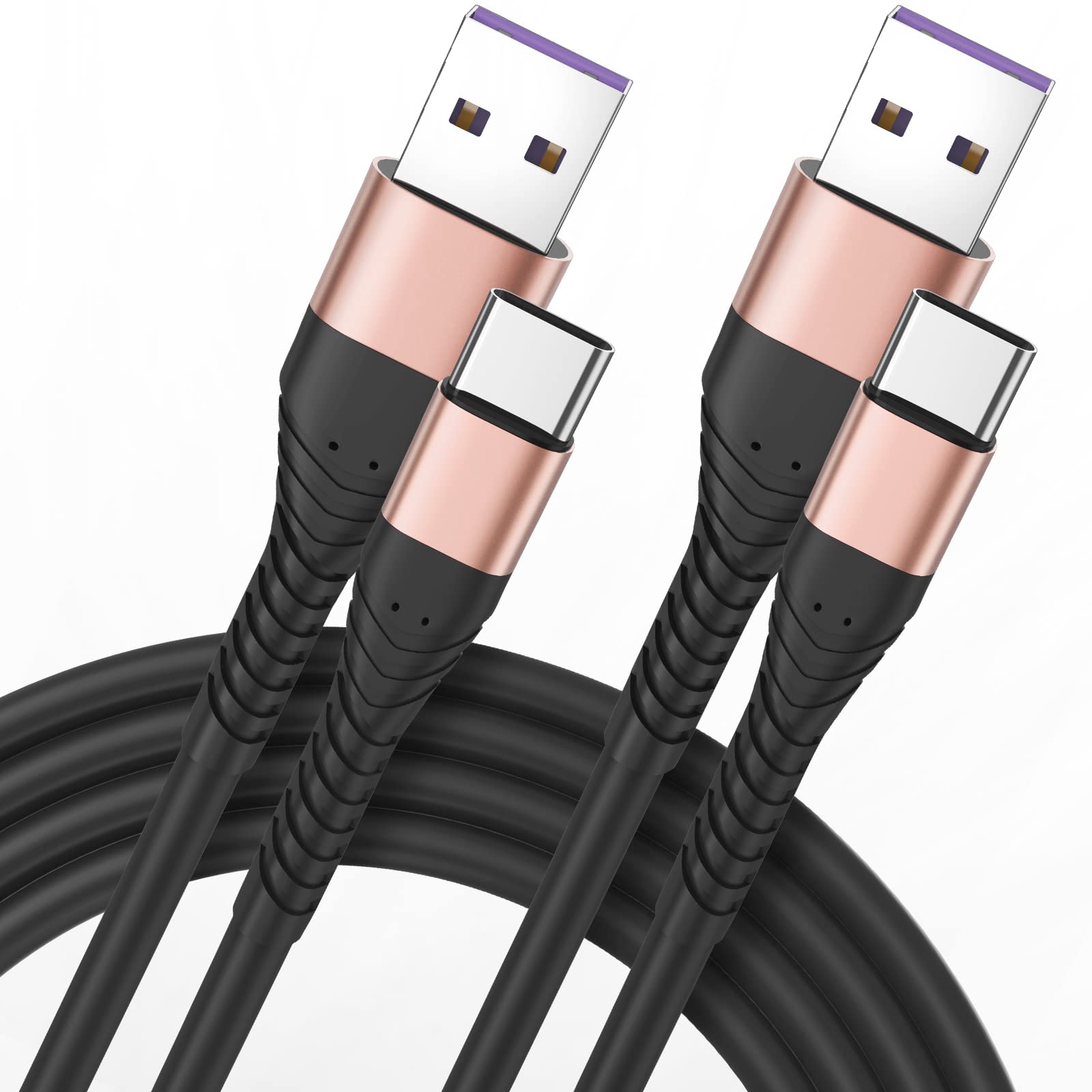 Usb Type C Charger Cable Fast Charging 10Ft,Extra Long 2Pack 10Foot Usb A To Usb C Phone Charging Cord For Samsung Galaxy S20 S10 S10E S9 S8 Plus Note 10 9 8,Z Flip,Lg V50 V40 V30 V20