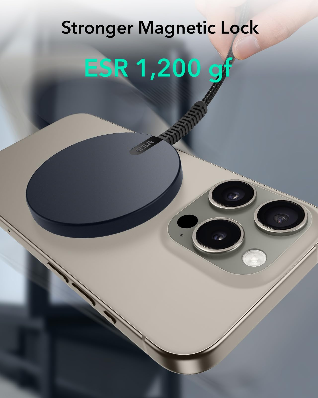 Esr Halolock Qi2 Mini Wireless Charger, 15W Qi2 Magsafe Charger Iphone, Wireless Charging Pad For Iphone 15/14/13/12 Series, Air