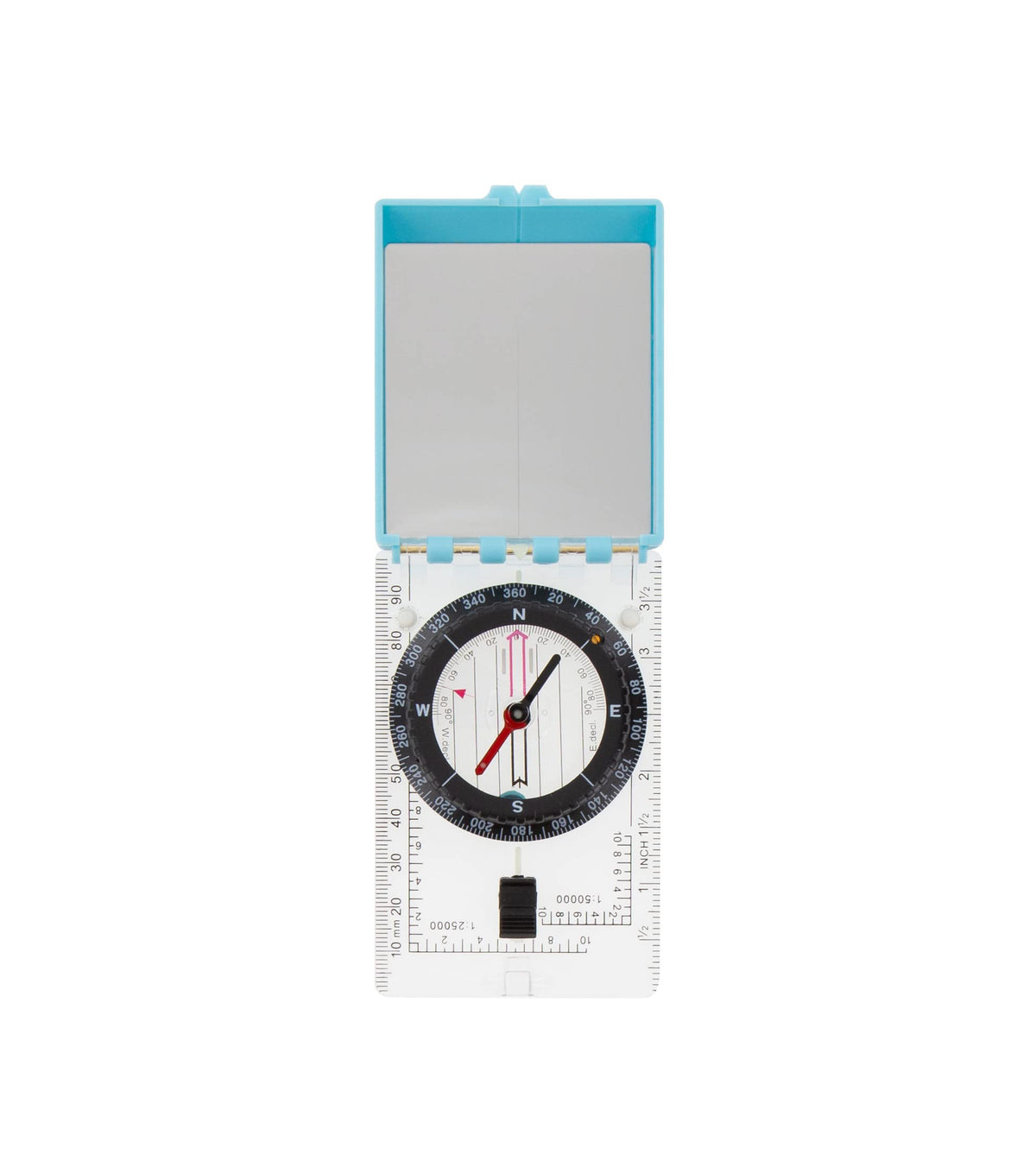 Ust Folding Map Compass, Black, One Size (20-02149-10)