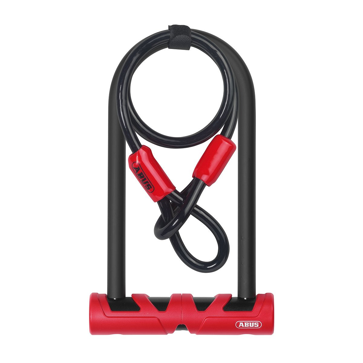 Abus 420/170Hb230+Ush+Cobra 10/120   Cavo Forcella Finale, Black, 23 Cm