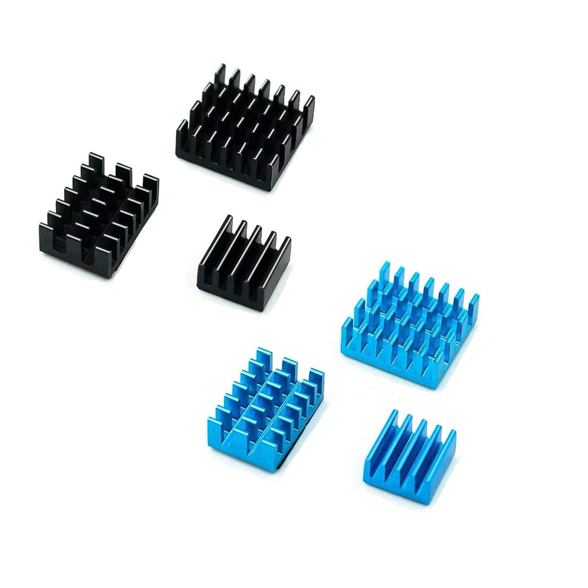 Raspberry Pi 4B Heatsink, Raspberry Pi Heatsink Aluminum Heatsink With Thermal Conductive Adhesive Tape For Raspberry Pi 4 Model B