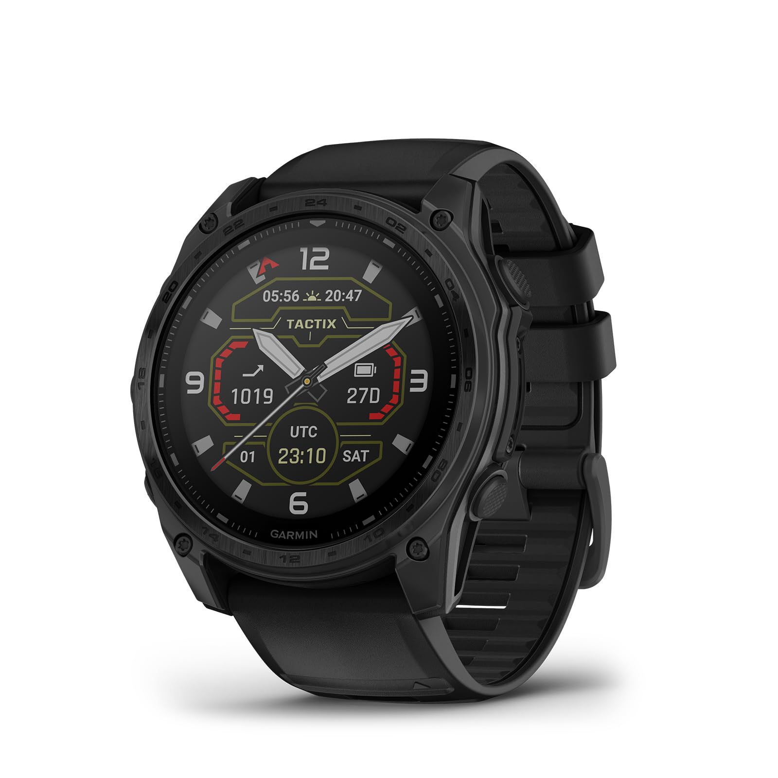 Garmin Tactix? 8 51Mm, Solar Charged Display, Elite, Premium Tactical Gps Smartwatch, Includes Applied Ballistics Elitesolver, T