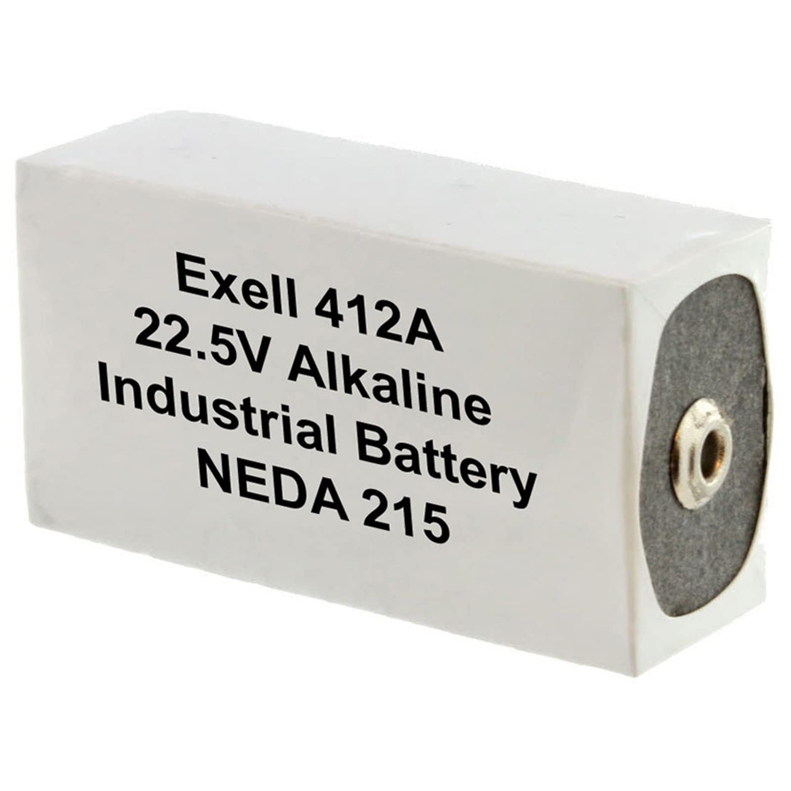 Exell Battery 412A 22.5V Alkaline Battery Fits Replaces Galvanometer, Military Multimeter An/Urm-105, Simpson 269Af, Ray-0-Vac 5