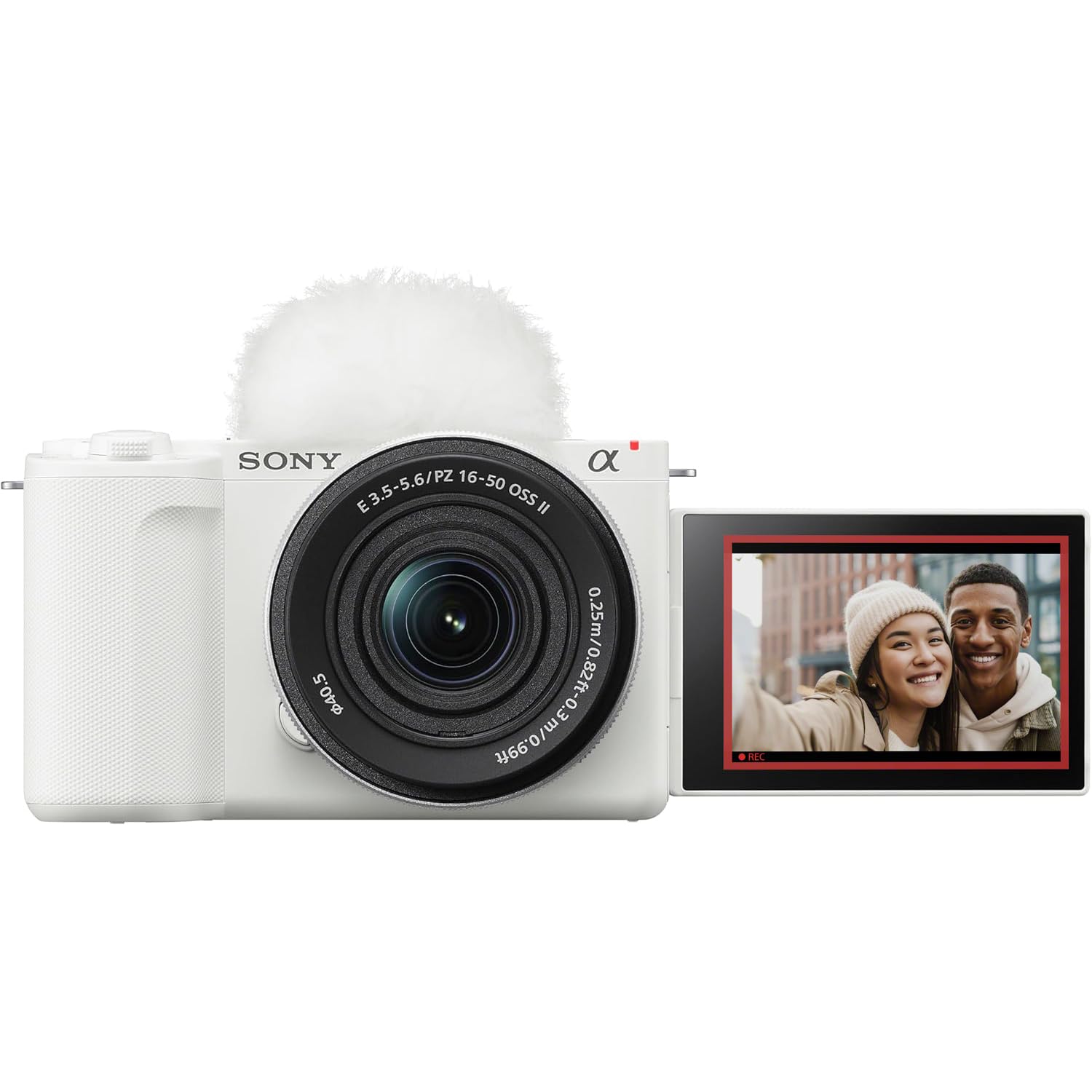 Sony Zv-E10 Ii Mirrorless Alpha Aps-C Camera Body + 16-50Mm F3.5-5.6 Oss Ii Lens White Zve10M2Kw Content Creators Bundle With Cp