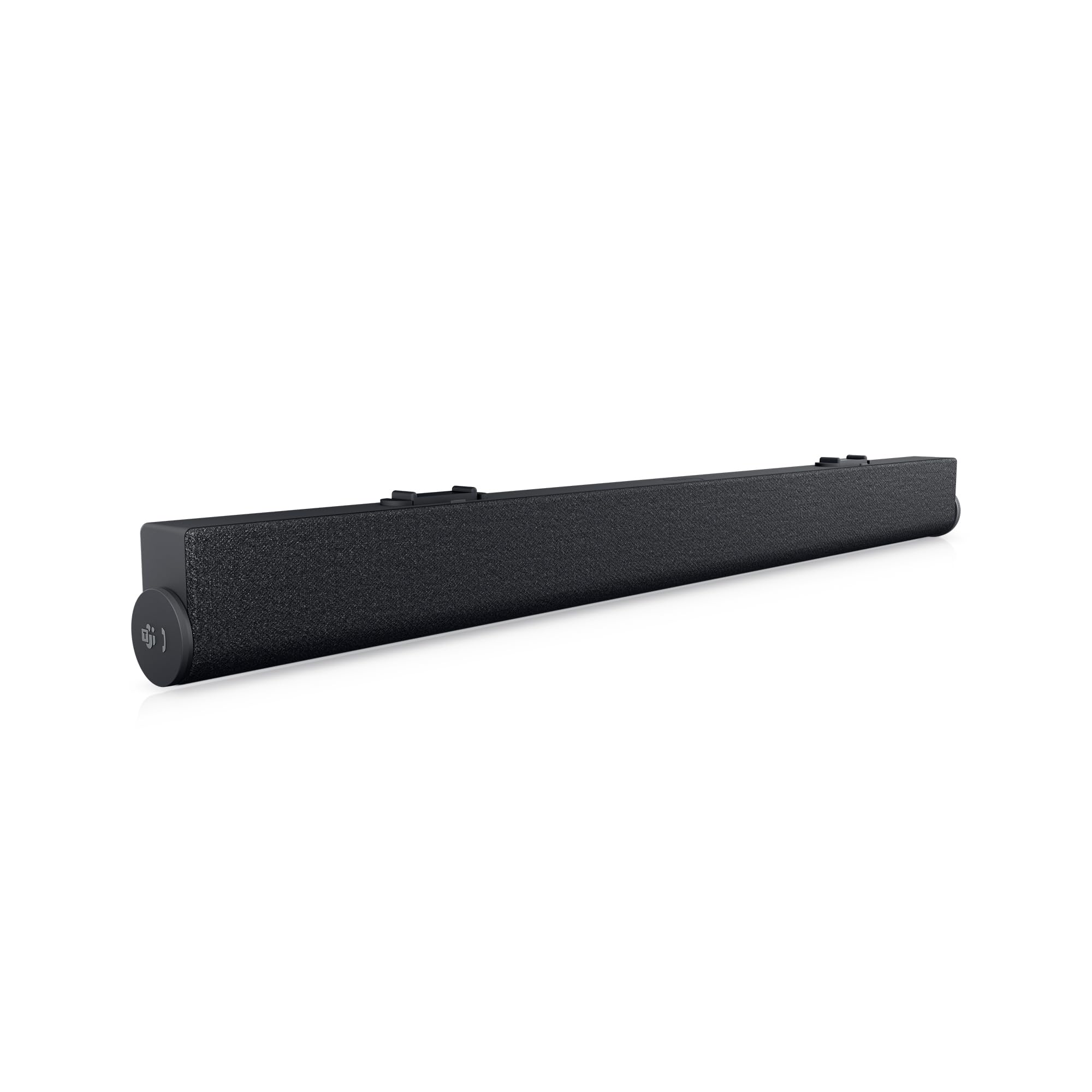 Dell SB522A Slim Conferencing Soundbar   Mute Microphone, Call Answer/End Controls, Indicator Light, Noise Reduction, Magnetic, USB Connector, Zoom Certification, Microsoft Teams Certified   Black