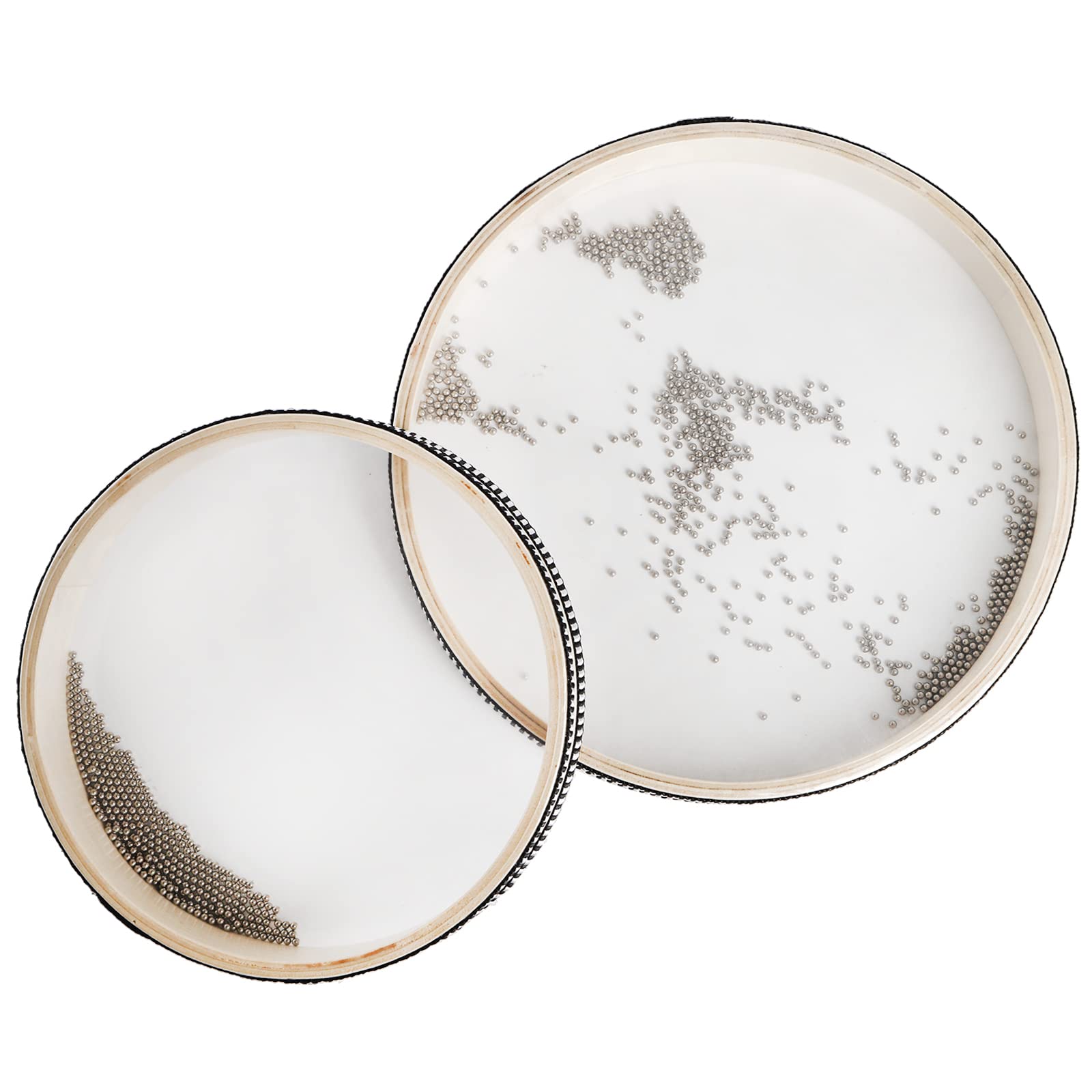 Fasmov 3 Pieces Wave Bead Ocean Drum, Sea Wave Sound Drum Percussion Wave Drum With Hardwood Shell Ocean Sound Drum Musical Inst