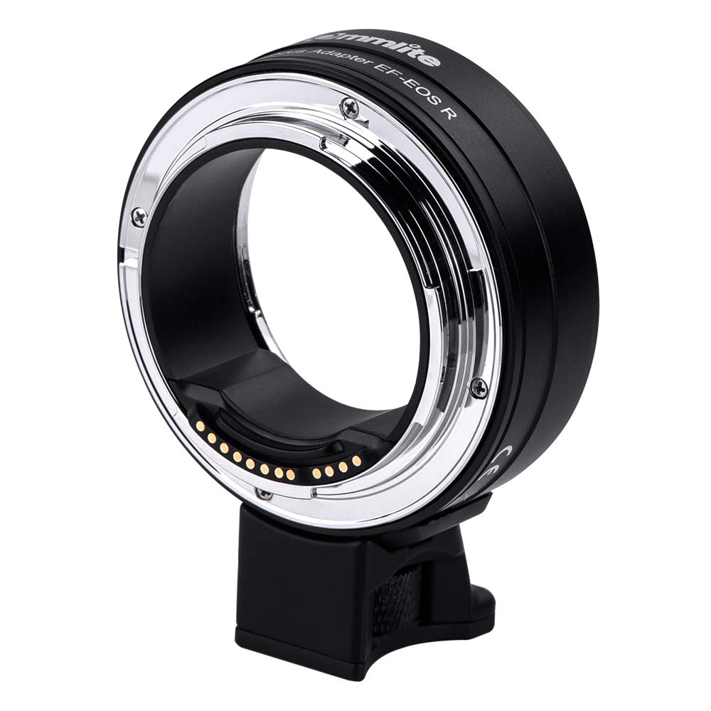 Commlite Cm Ef Eos R Lens Adapter, Electronic Auto Focus Ef To R Mount Adapter For Canon Ef/Ef S Lens To Eos R, Eos Rp, Eos R6,