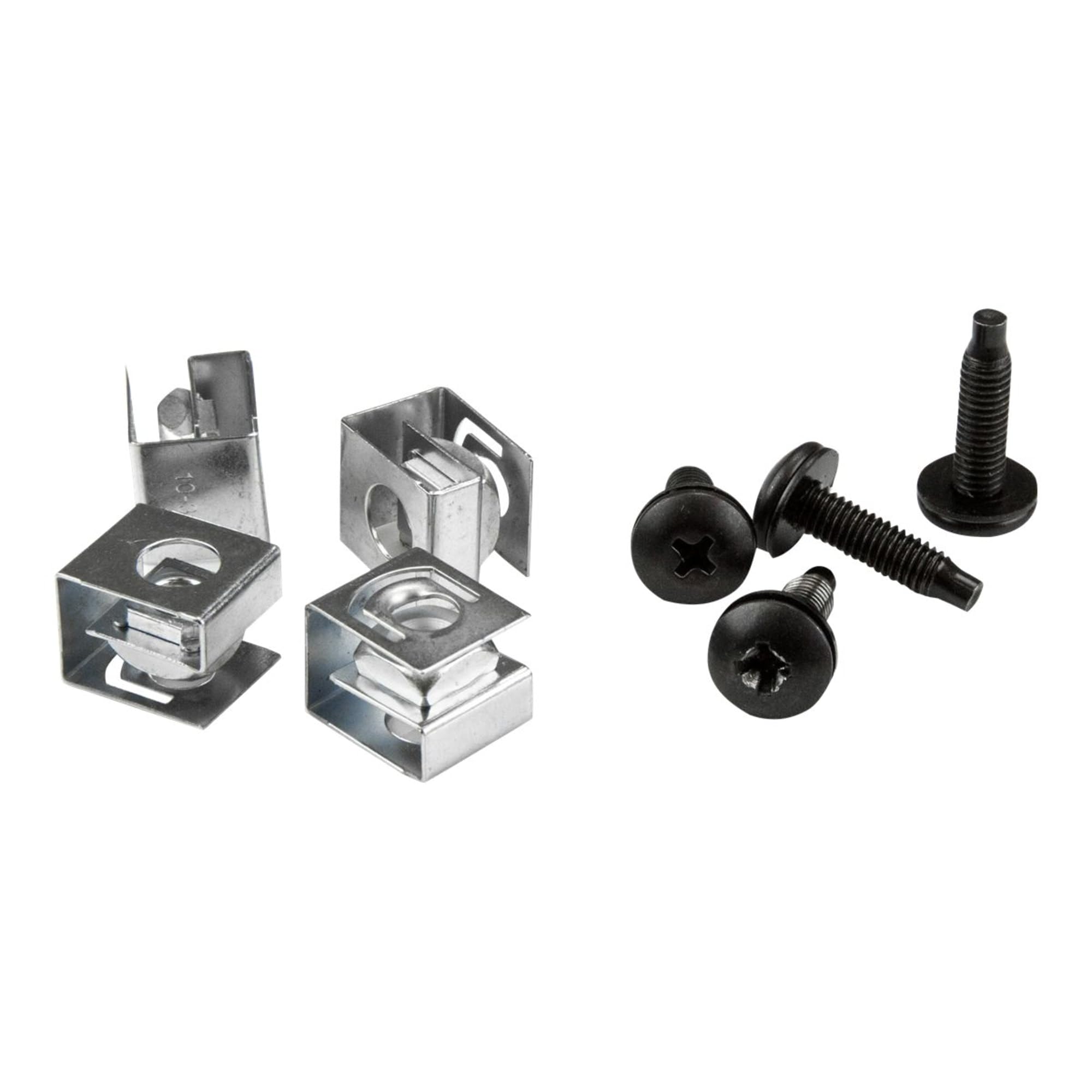 Startech.Com 10 32 Server Rack Screws   50 Pack   Network Rack Screws And Clip Nuts For Rack Mount Server Cabinet Or Enclosure (