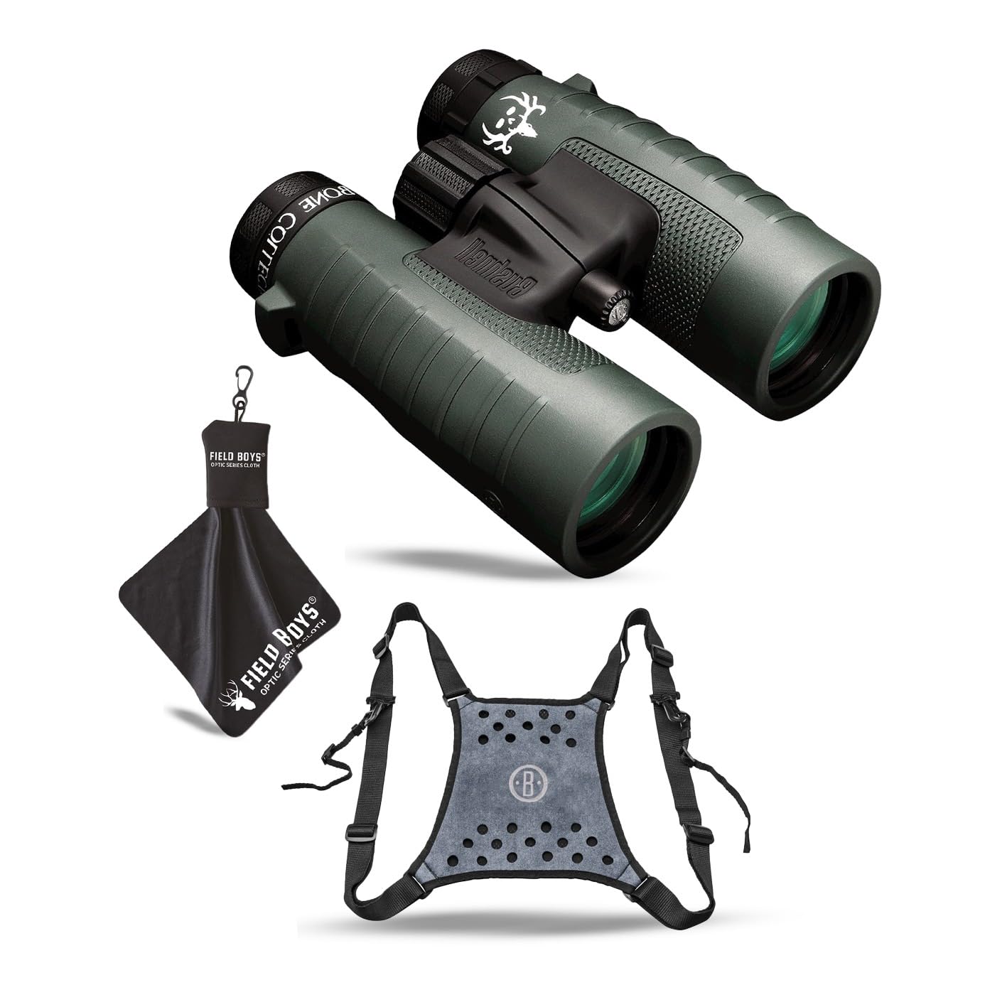 Bushnell B Collector Series,Binoculars With Harness And Field Boys Optics Cloth,Fog Proof, Quick Focus