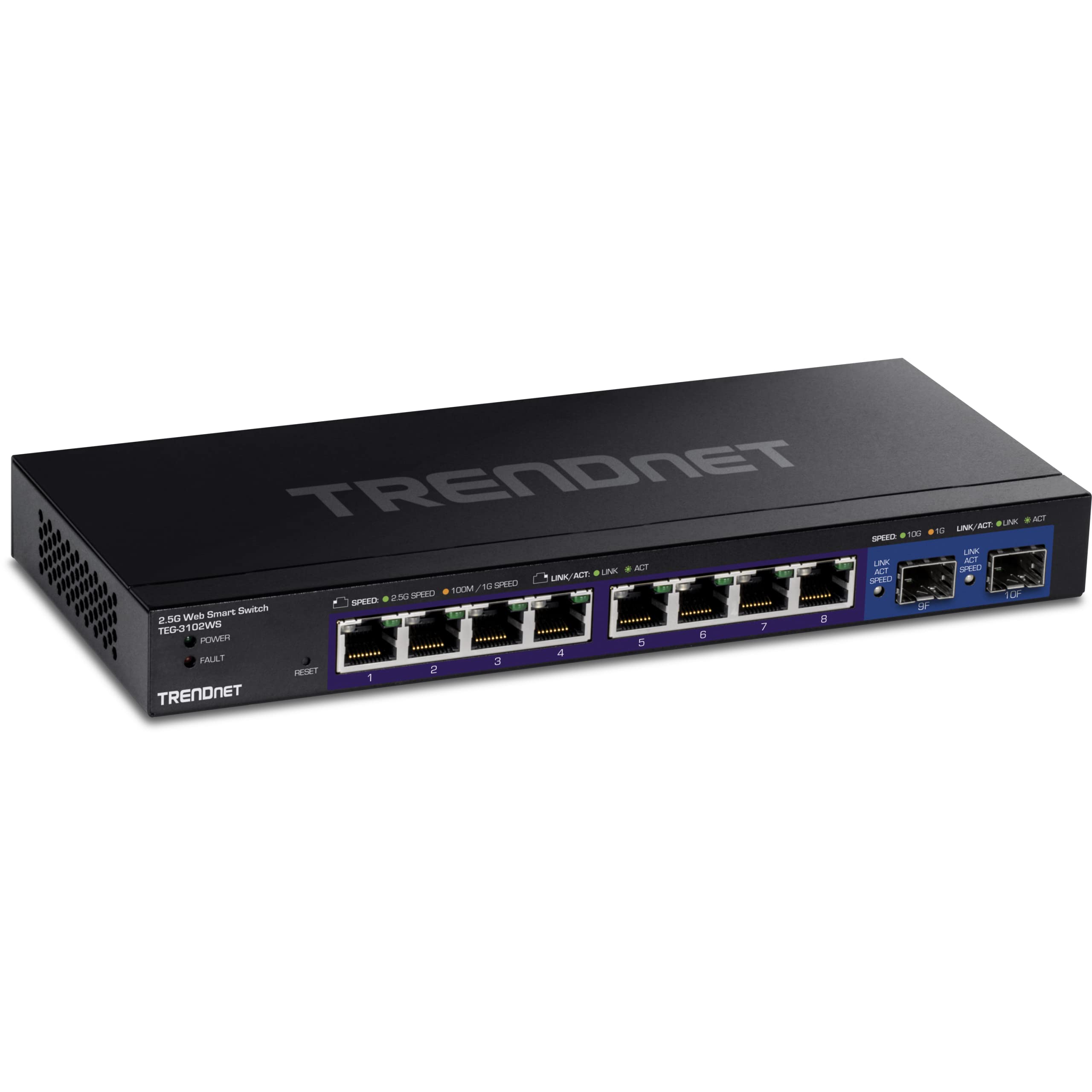 10 Port Mgig Web Smart Switch