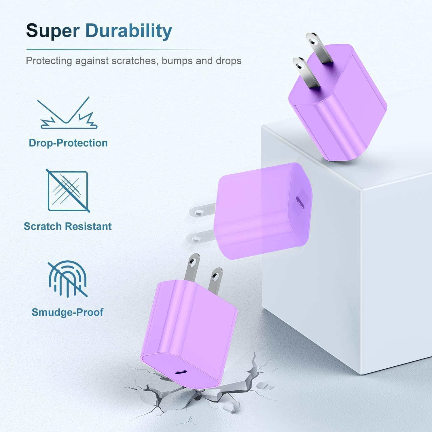 Iphone 15 16 Charger, 20W Usb C Fast Charging Block And 10Ft Type C To C Cable Cord Long For Apple Iphone 15 Plus/15 Pro Max/16