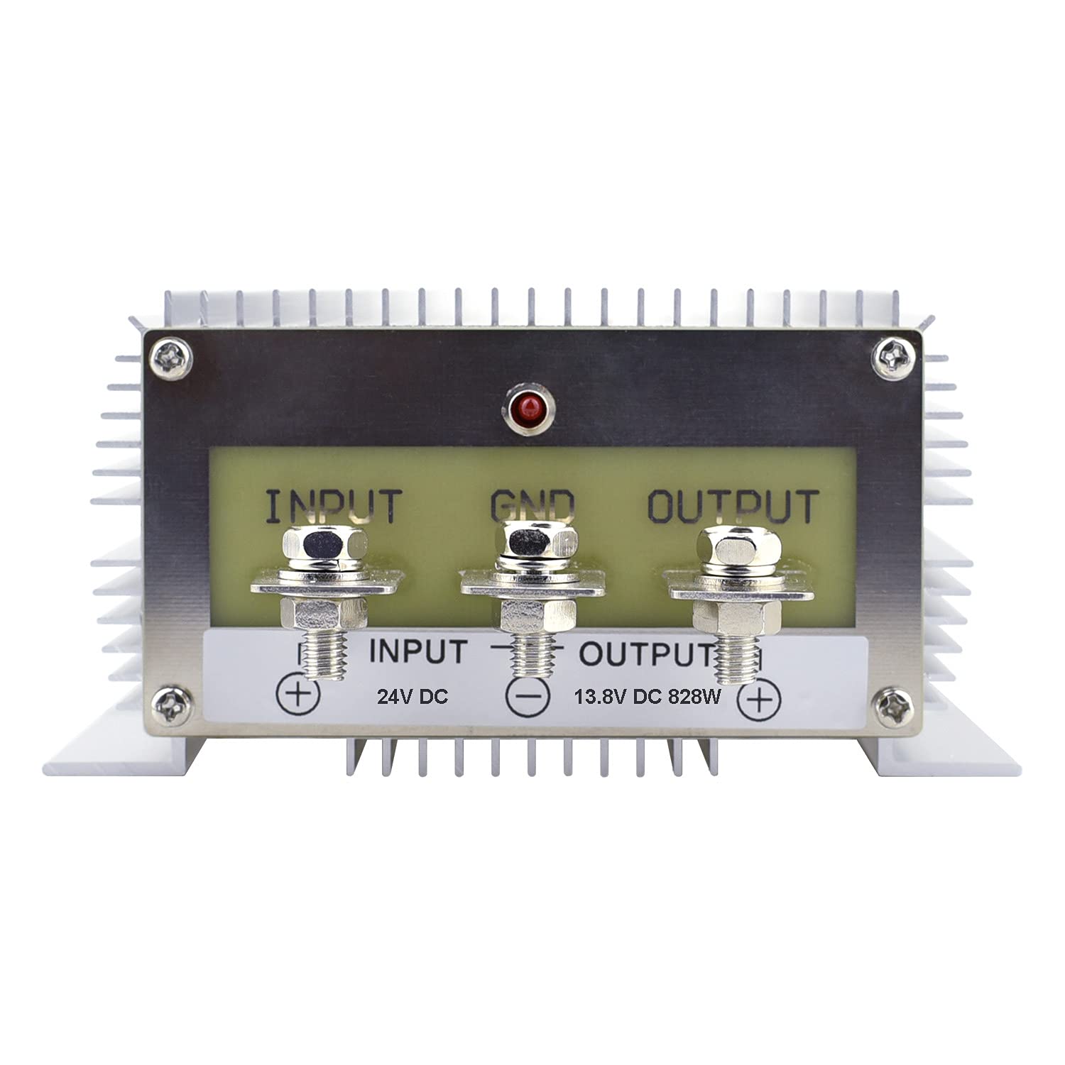 Cllena Dc 24V Step Down To 13.8V 60A 828W Converter Voltage Regulator, Waterproof Dc/Dc Voltage Reducer Buck Transformer Power S