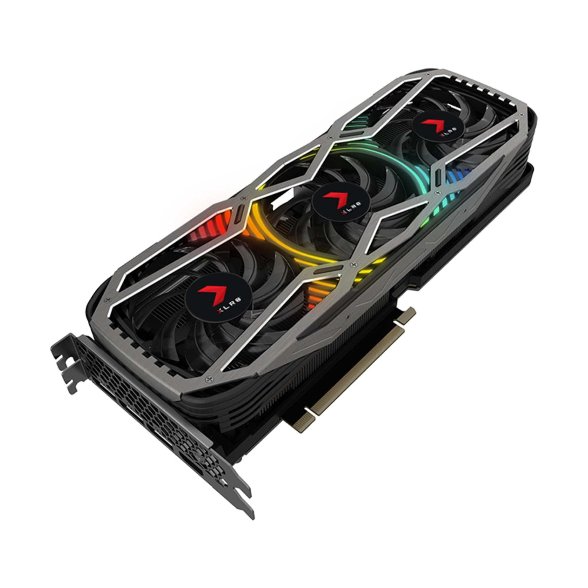 Pny Geforce Rtx 3070 8Gb Xlr8 Gaming Revel Epic X Rgb Triple Fan Graphics Card Lhr