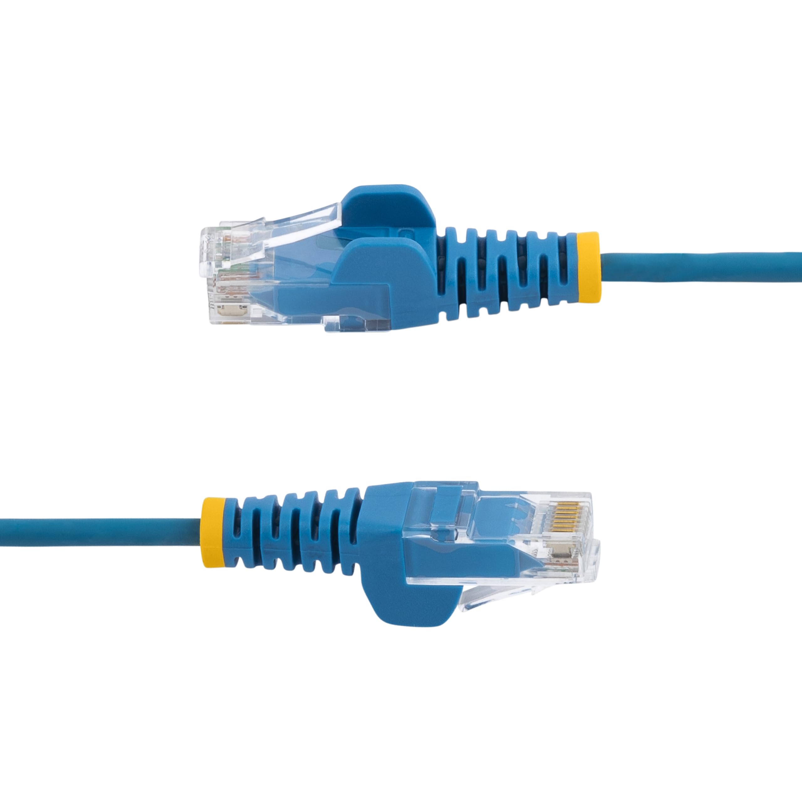 Startech.Com 10 Ft Cat6 Cable   Slim Cat6 Patch Cord   Blue Snagless Rj45 Connectors   Gigabit Ethernet Cable   28 Awg   Lszh (N