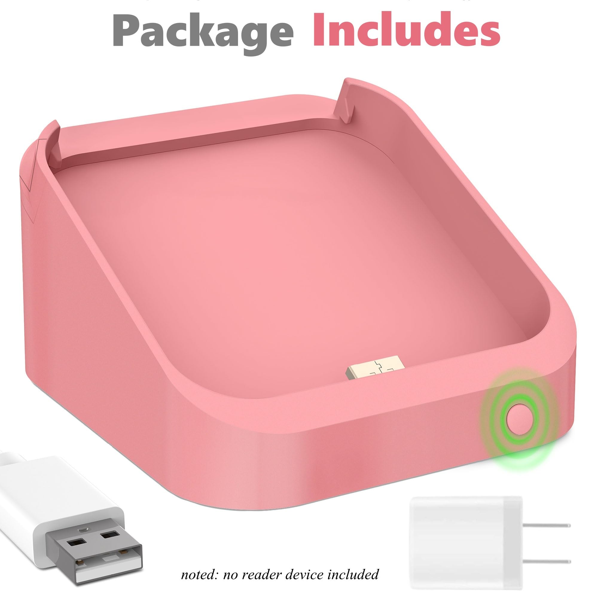 Square Dock Compatible With Square Reader 2Nd Generation, Holder Stand For Square Card Reader 2Nd Gen., With Smart Anti Sleep Bu