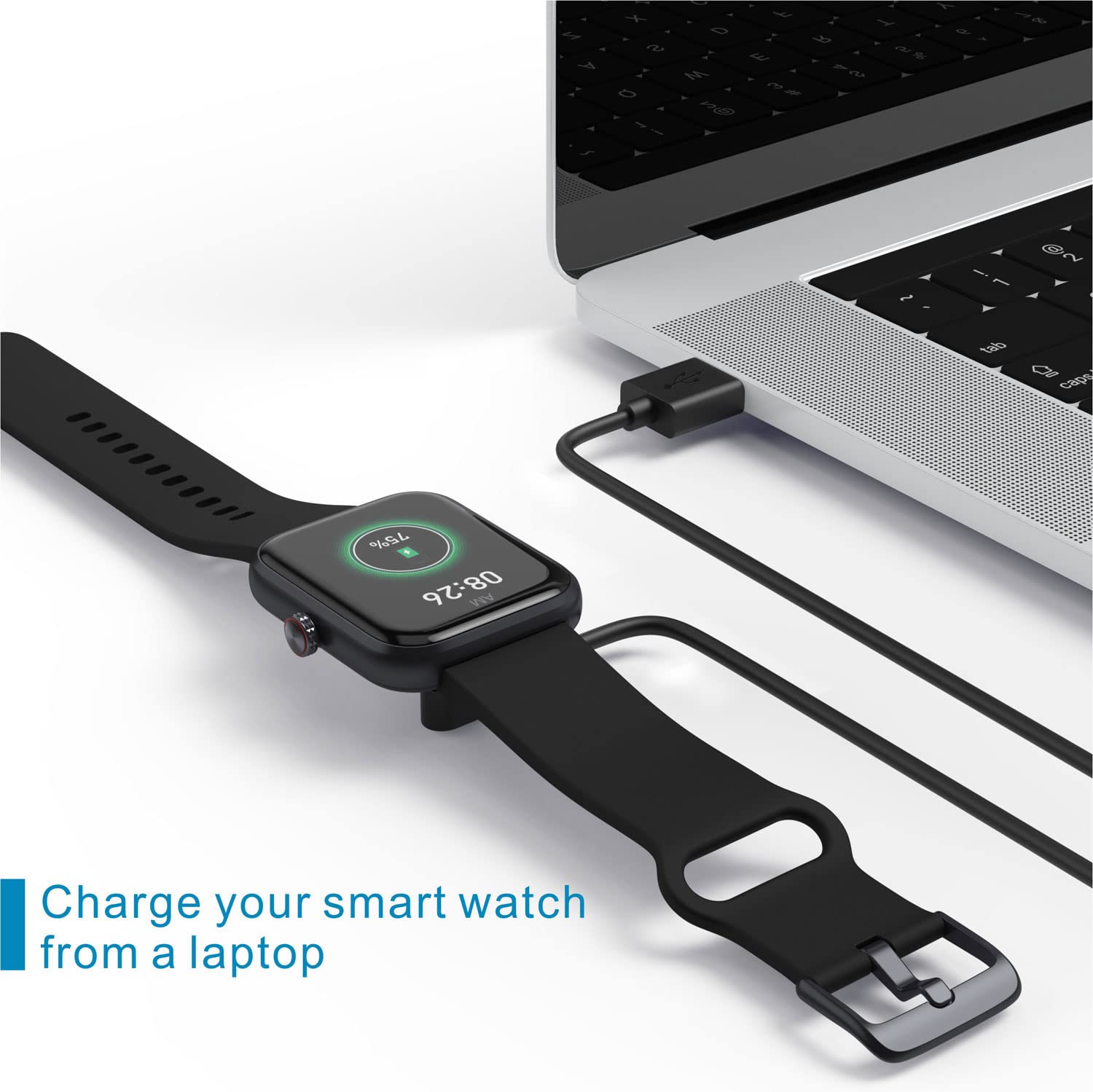 Smart Watch Charger Magnetic Compatible With Yamay Willful Letsfit Letscom, Magnetic Usb Charging Cable For Umidigi Uwatch 3S 3