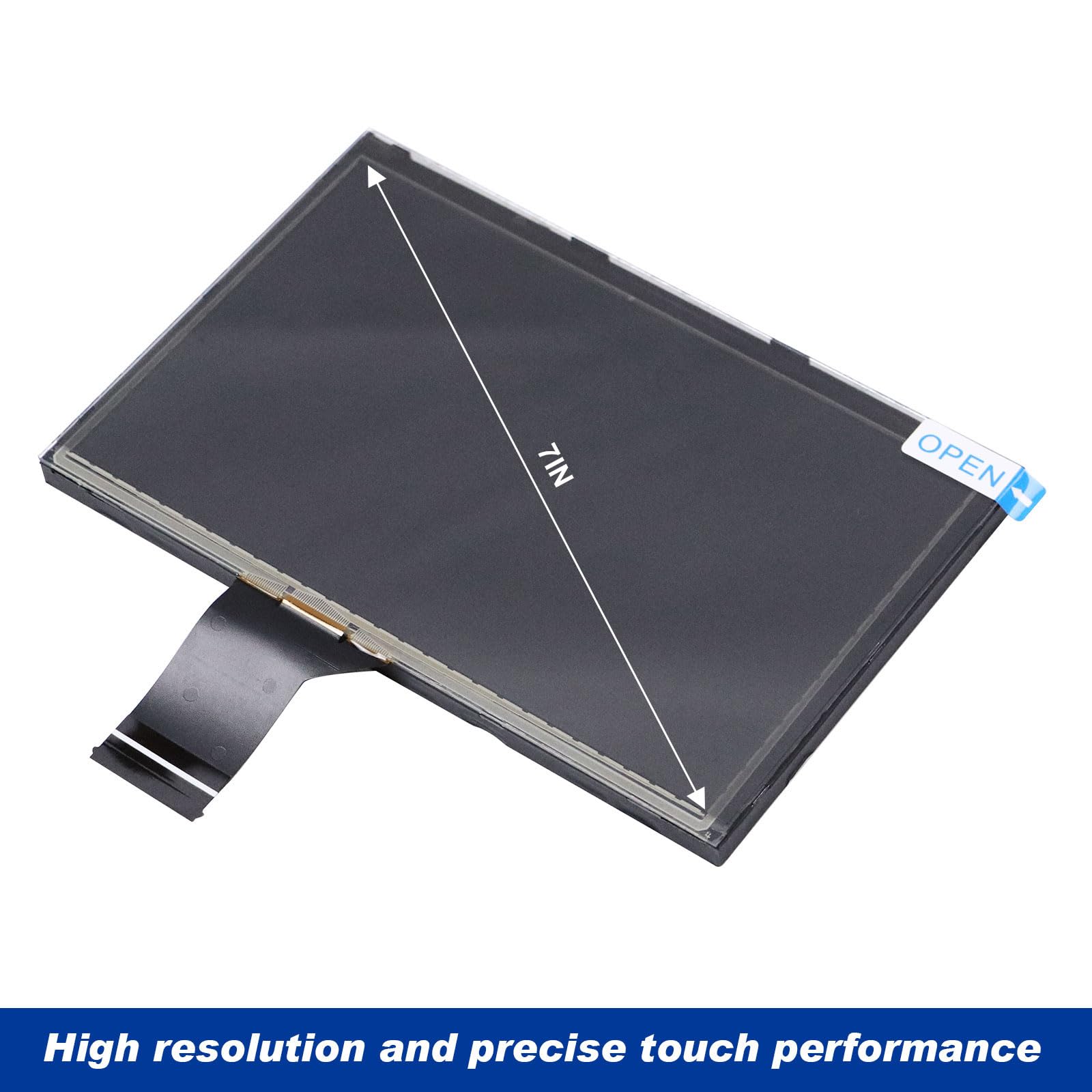 7'' Uconnect Touch Screen Digitizer Lcd Monitor Radio Navigation Compatible With Jeep Compass 2017 2018 2019 2020 Radio Navigati