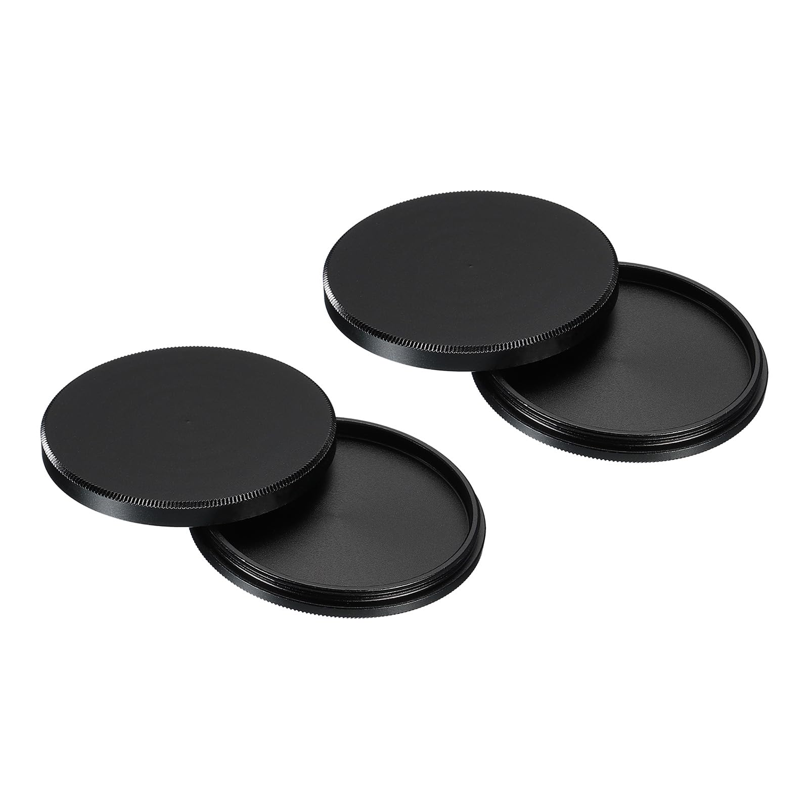 Patikil 43Mm Lens Cap, 2 Pack Camera Lens Cap Cover Universal Front Metal Lens Filter Stacks Cap Protective Case For 43Mm Camera