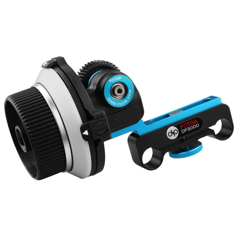 Fotga Dp3000 M1 15Mm Rail Dslr Follow Focus Puller With Flexible Gear Belt For Dslr Hdslr Dv 5D Ii Iii Iv 6D 7D 70D 60D Eos R Rp