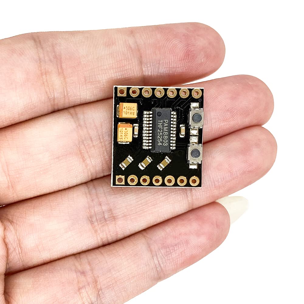 Audio Amplifier Board, 4O 4Ohm 3W+3W Mini Amplifier Board Pam8803 Dc 2.5V 5V Digital Stereo Power Amp 2.0 Dual Channel Class D A