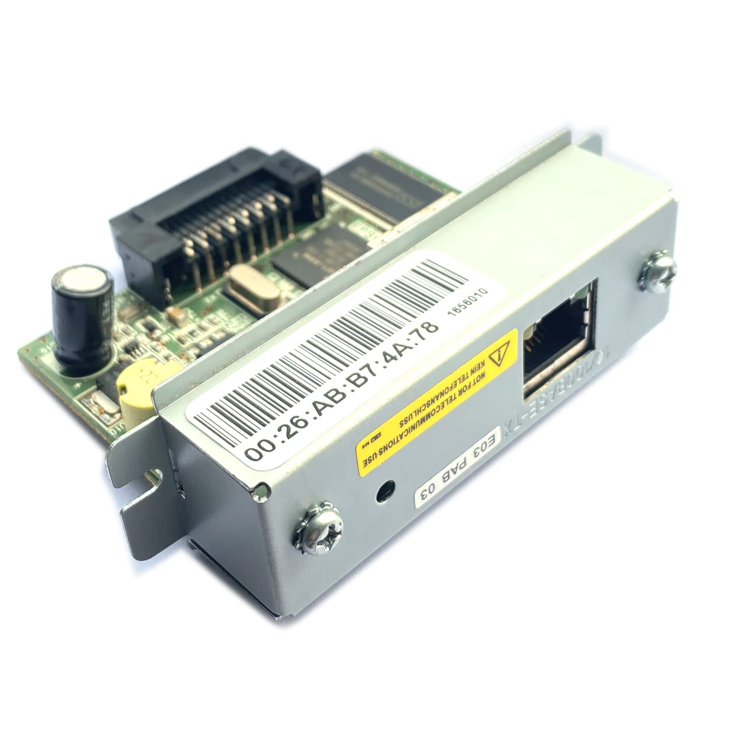 Devmo Compatible With Ub E03 Ethernet Interface Print Server C32C824541 Tm U220Pb T81 U288 T88Iv (Replaces Ub E02) Version.B
