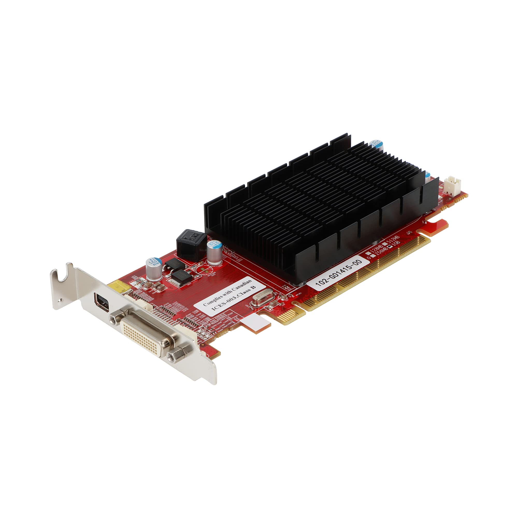 Visiontek Products Radeon 6350 Sff 1Gb Ddr3 3M Dms59 With 2X Dvi I To Vga Adapter Graphics Cards 900456