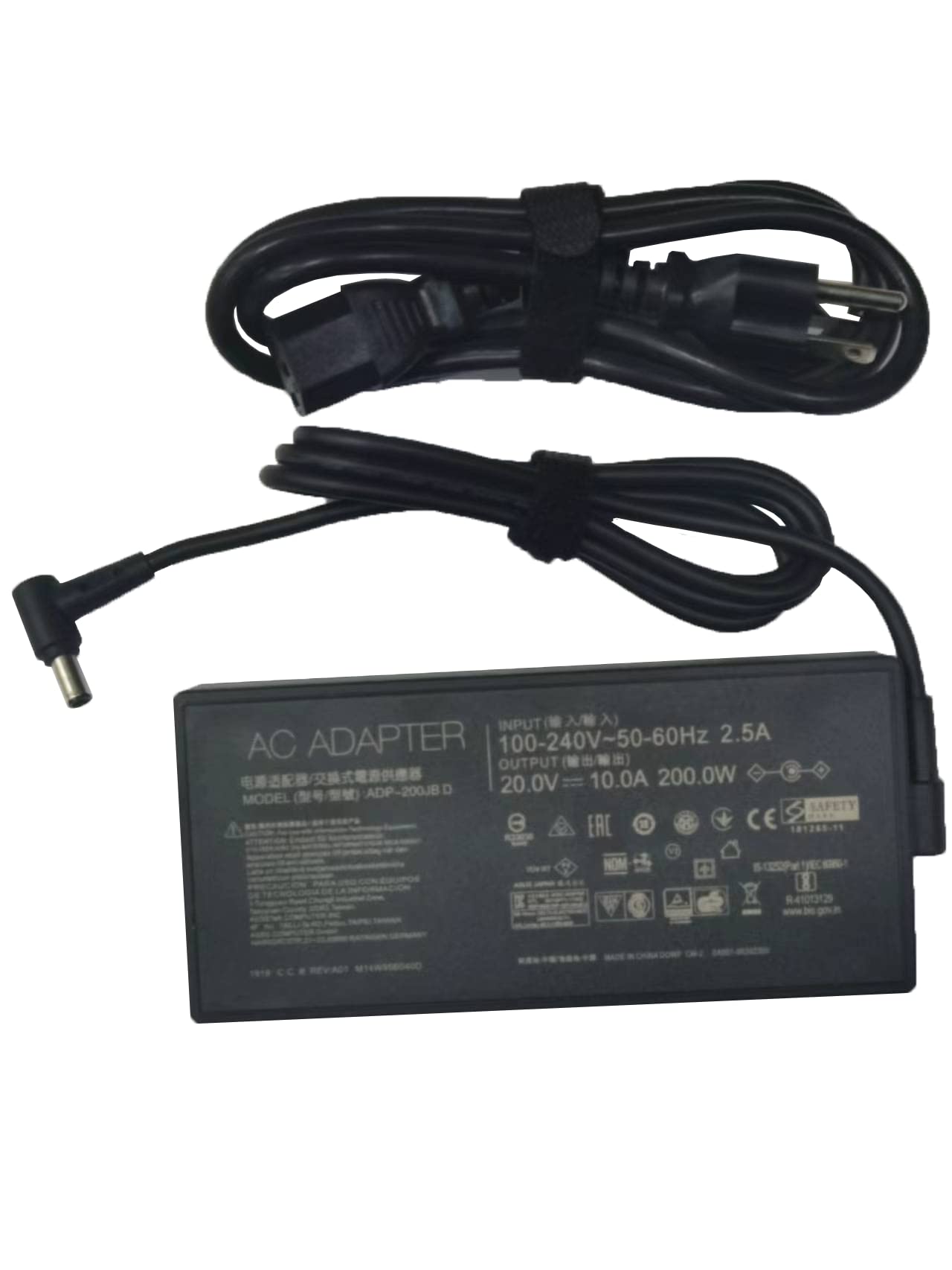 200W 20V 10A 6.0X3.7Mm Ac Charger Adp 200Jb D Fit For Asus Rog Zephyrus G15 Ga503 Ga503Qm Ga503Qs Ga503Qr Ga503Qm 0008 Fx516Pr G