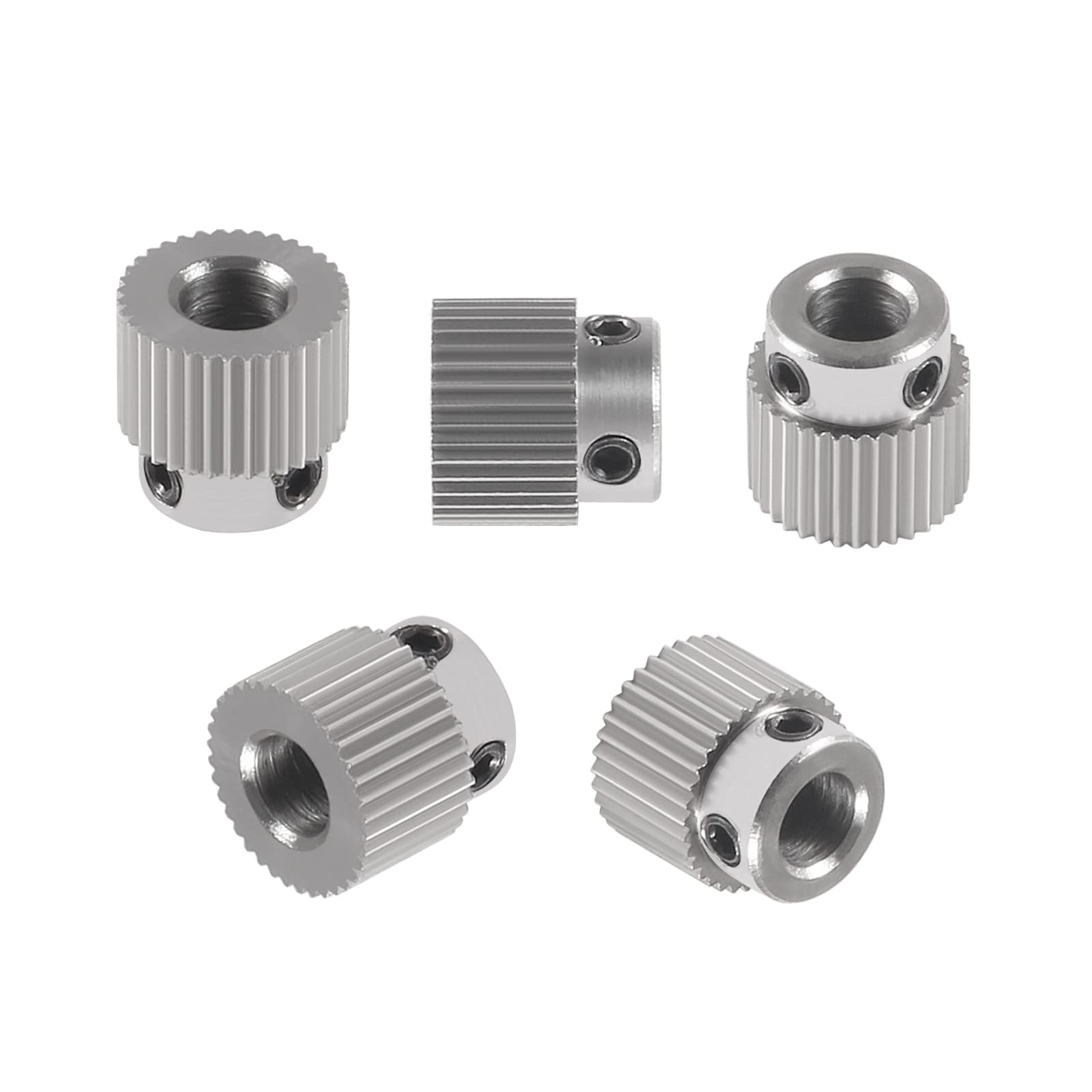 Aokin Stainless Steel Extruder Wheel Gear 36 Teeth Drive Gear 3D Printer Parts For Creality Ender 3, Ender 3 Pro, Ender 3 V2, En